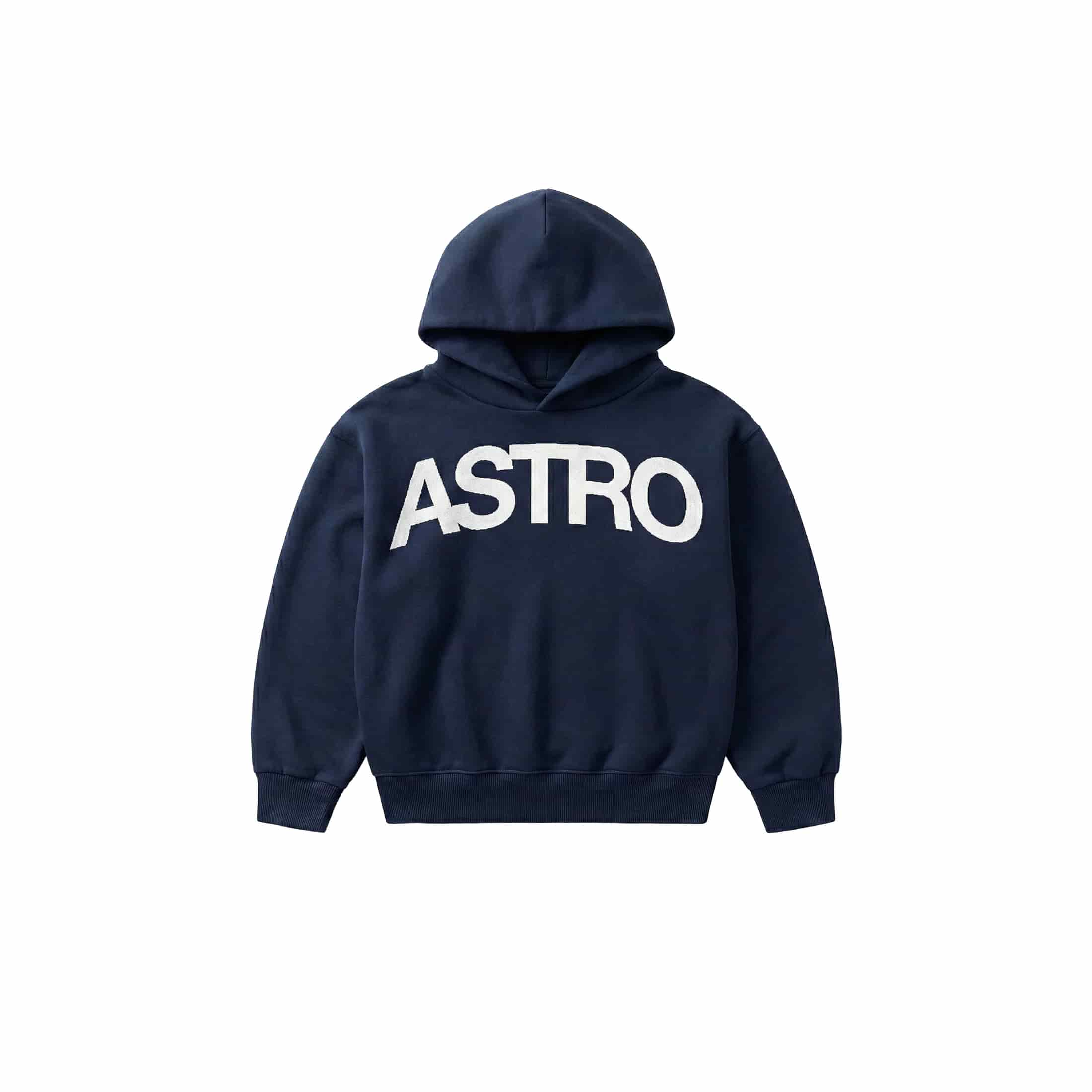 Basics V2 - Deep Navy Hoodie Boxy Fit - miniatura 2