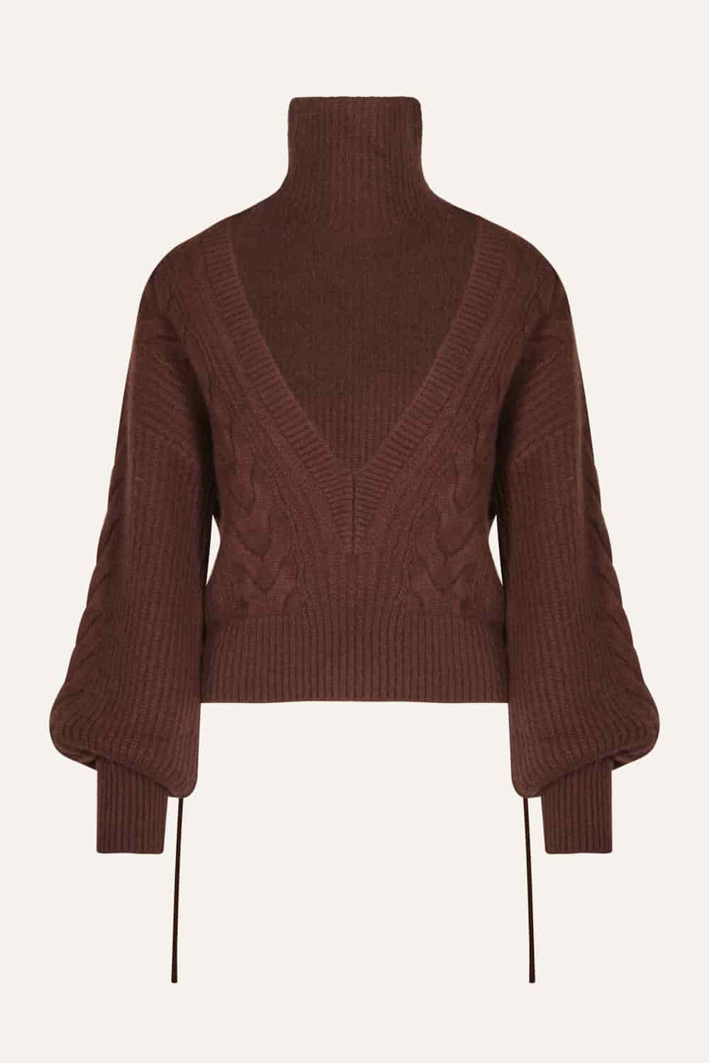 Braided Cable Sweater - miniatura 5