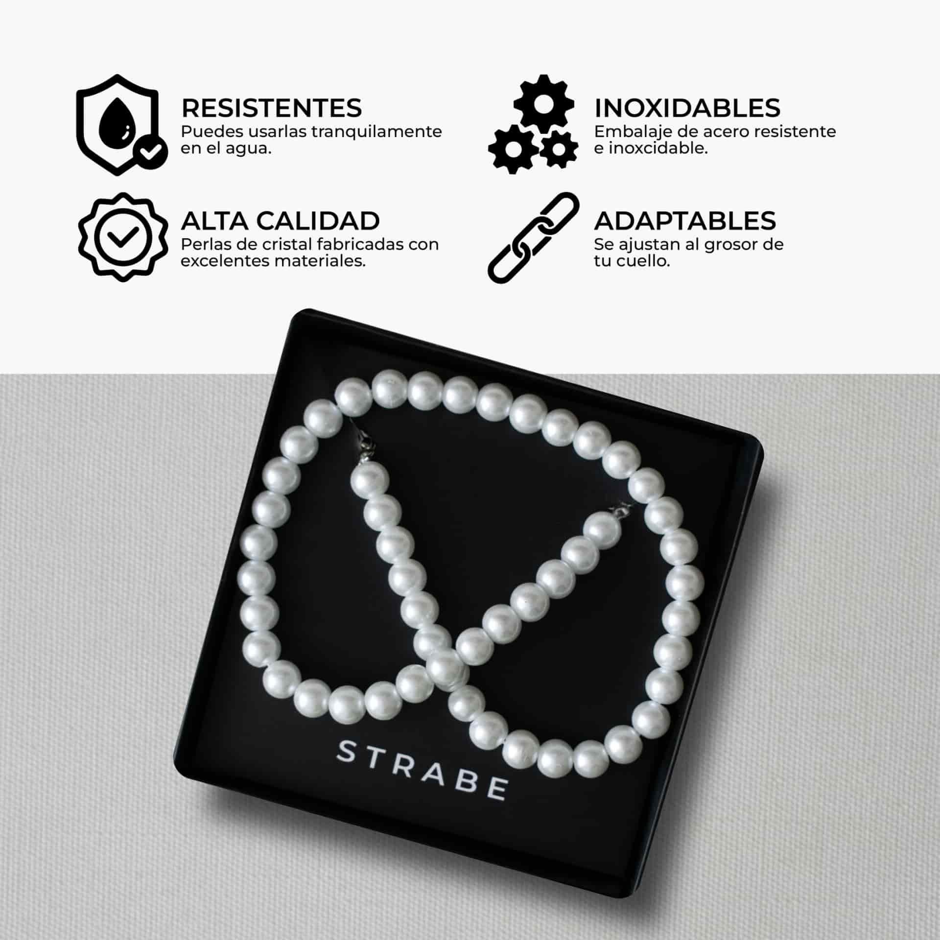 Collar de perlas STRABE - miniatura 3