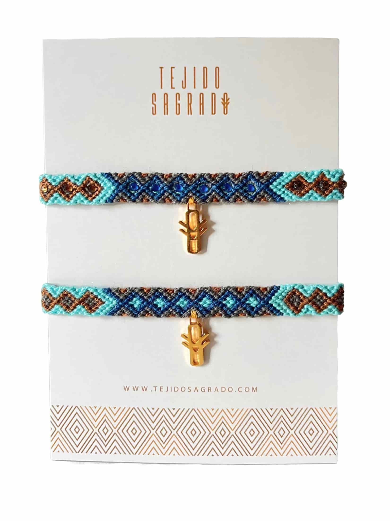 Navy Blue Duo Bracelets - miniatura 2