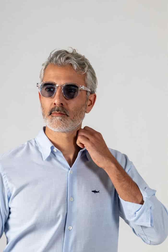 CAMISA AZUL CLARA - miniatura 3