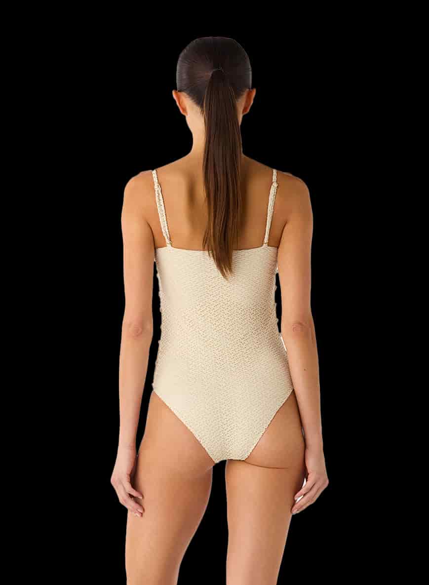 Vestido de baño Violeta entero Nilo Ivory - miniatura 4