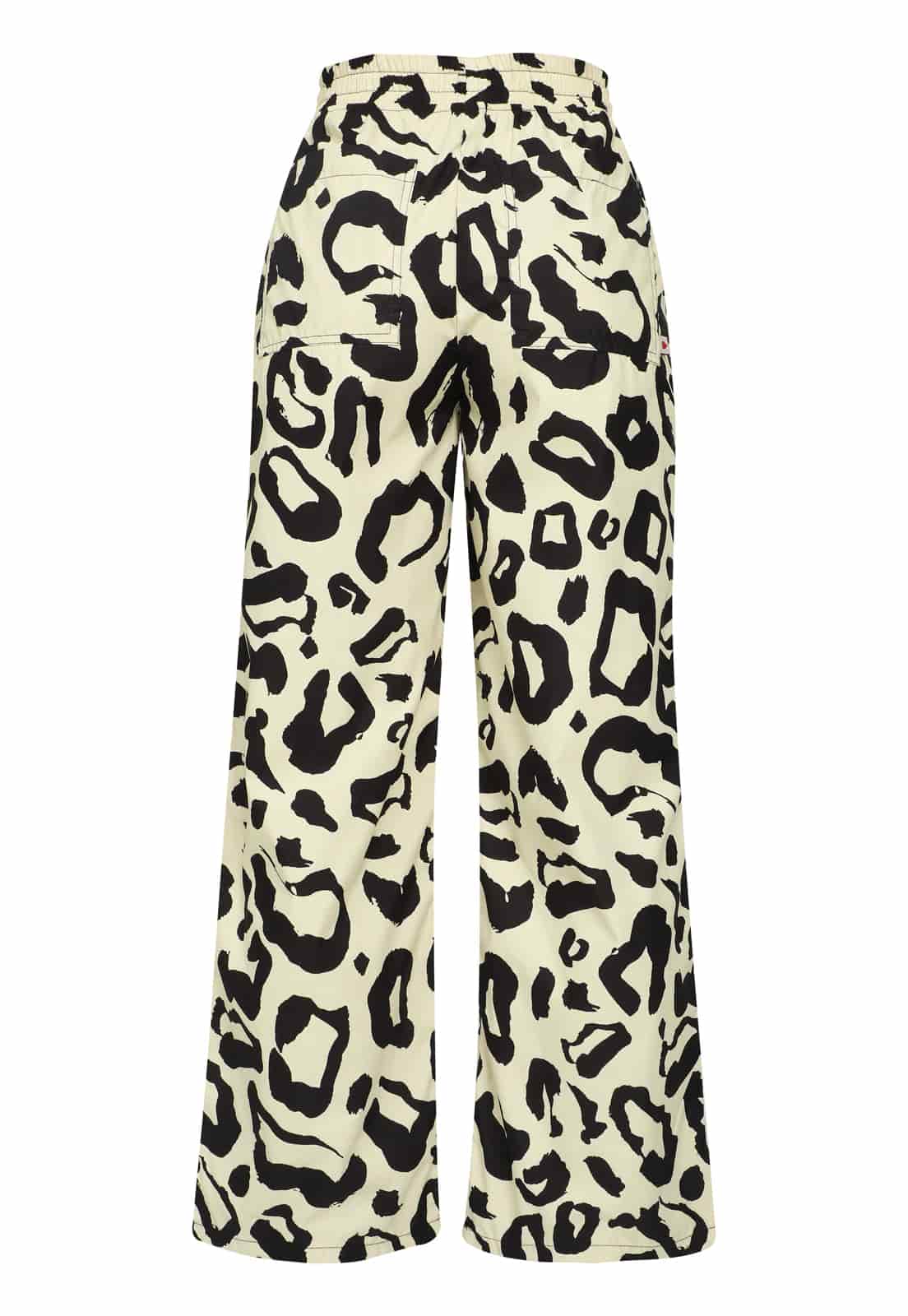 Leopard Wide Leg Pants - miniatura 4