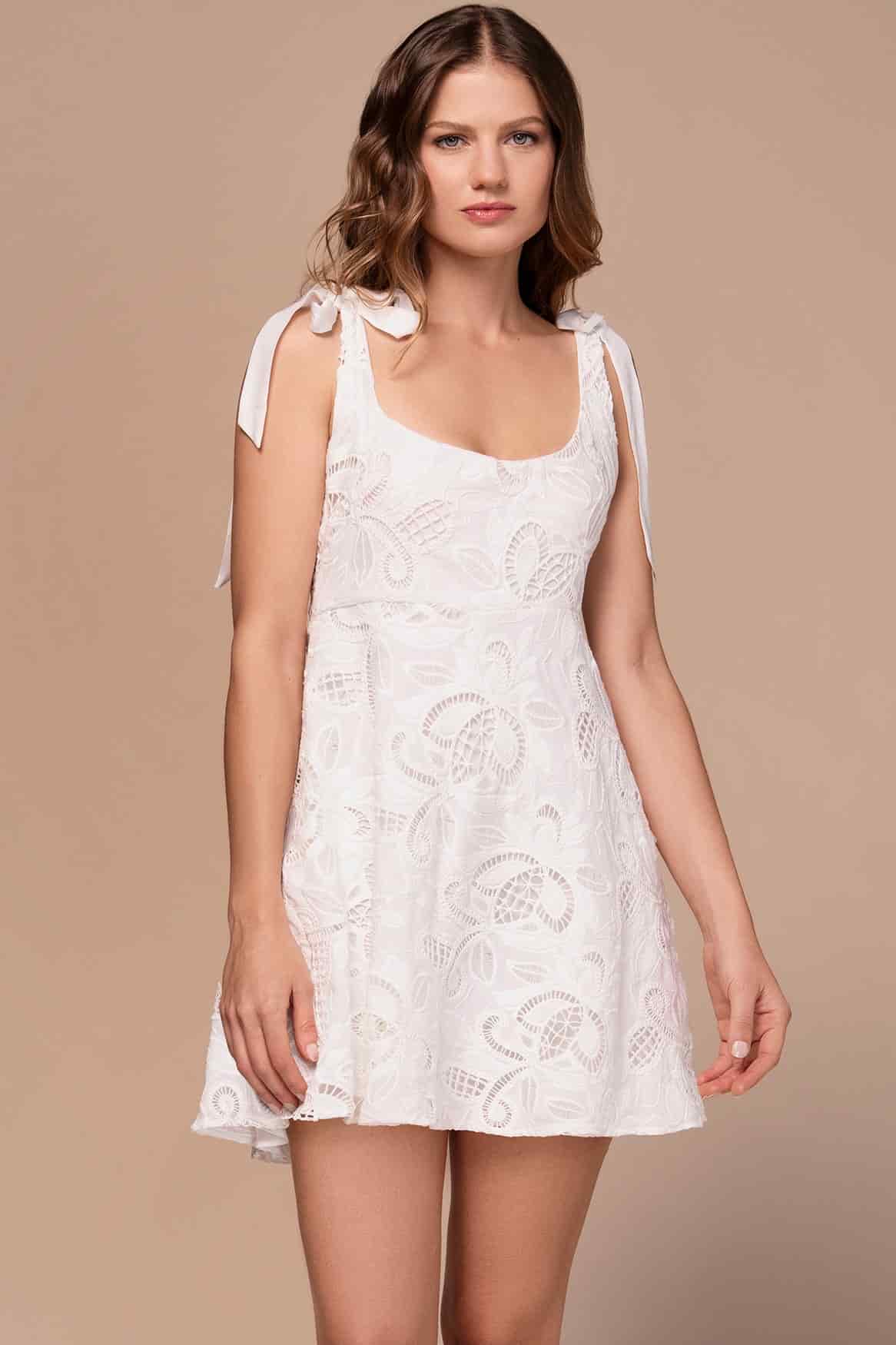 VESTIDO SIMONE HALO - miniatura 1