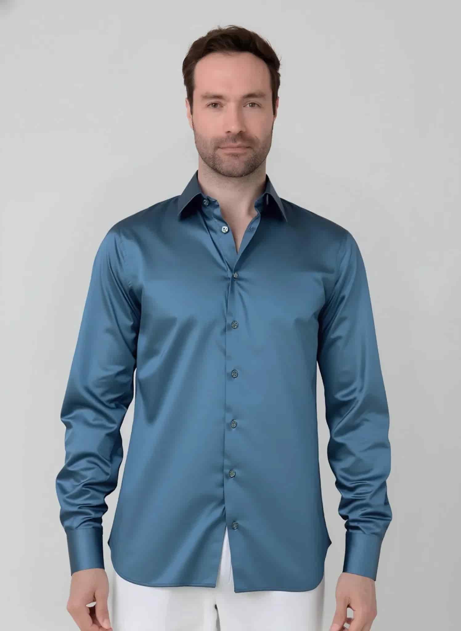 Camisa manga larga para hombre Jon Sonen 020224065 - miniatura 3