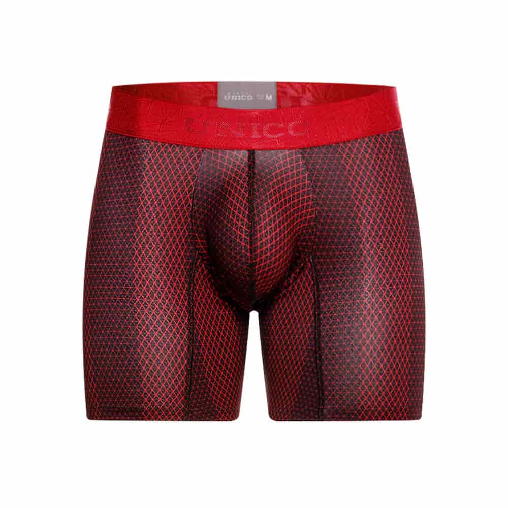 BOXER MEDIO CORINDÓN ROJO - miniatura 1