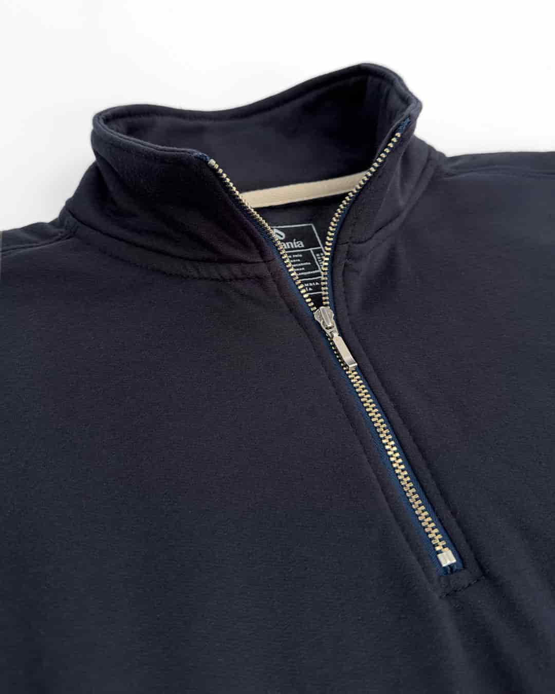 Buzo Cuello alto Mujer Azul Oxford - miniatura 5