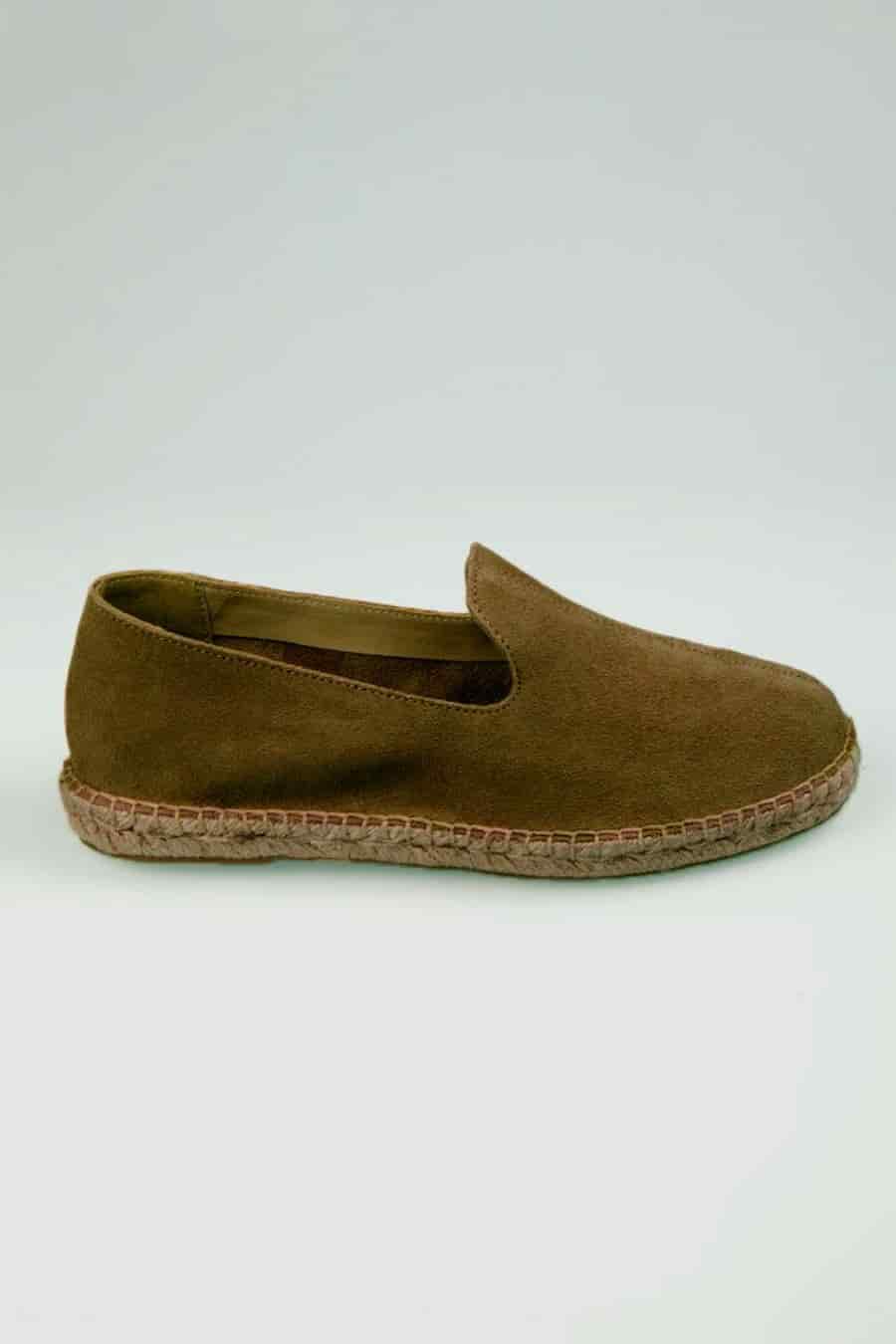 Men's leather espadrille clover canvas - miniatura 1