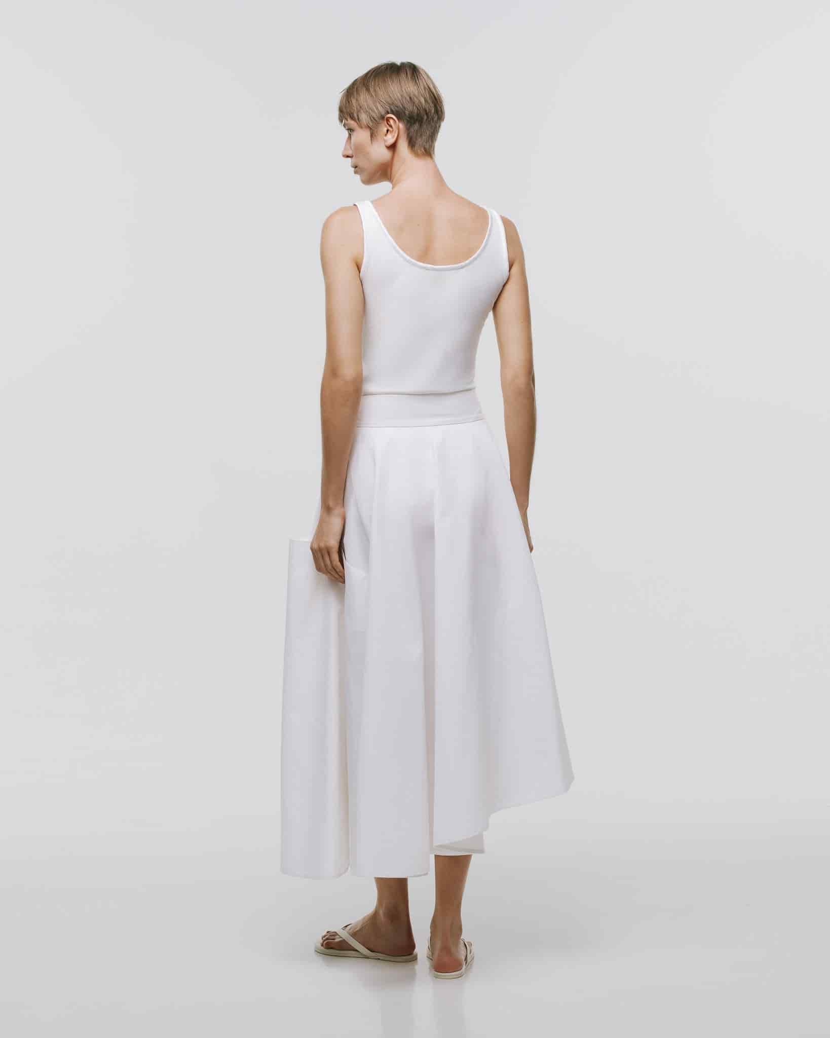 'AKITA' MIDI SKIRT - miniatura 3