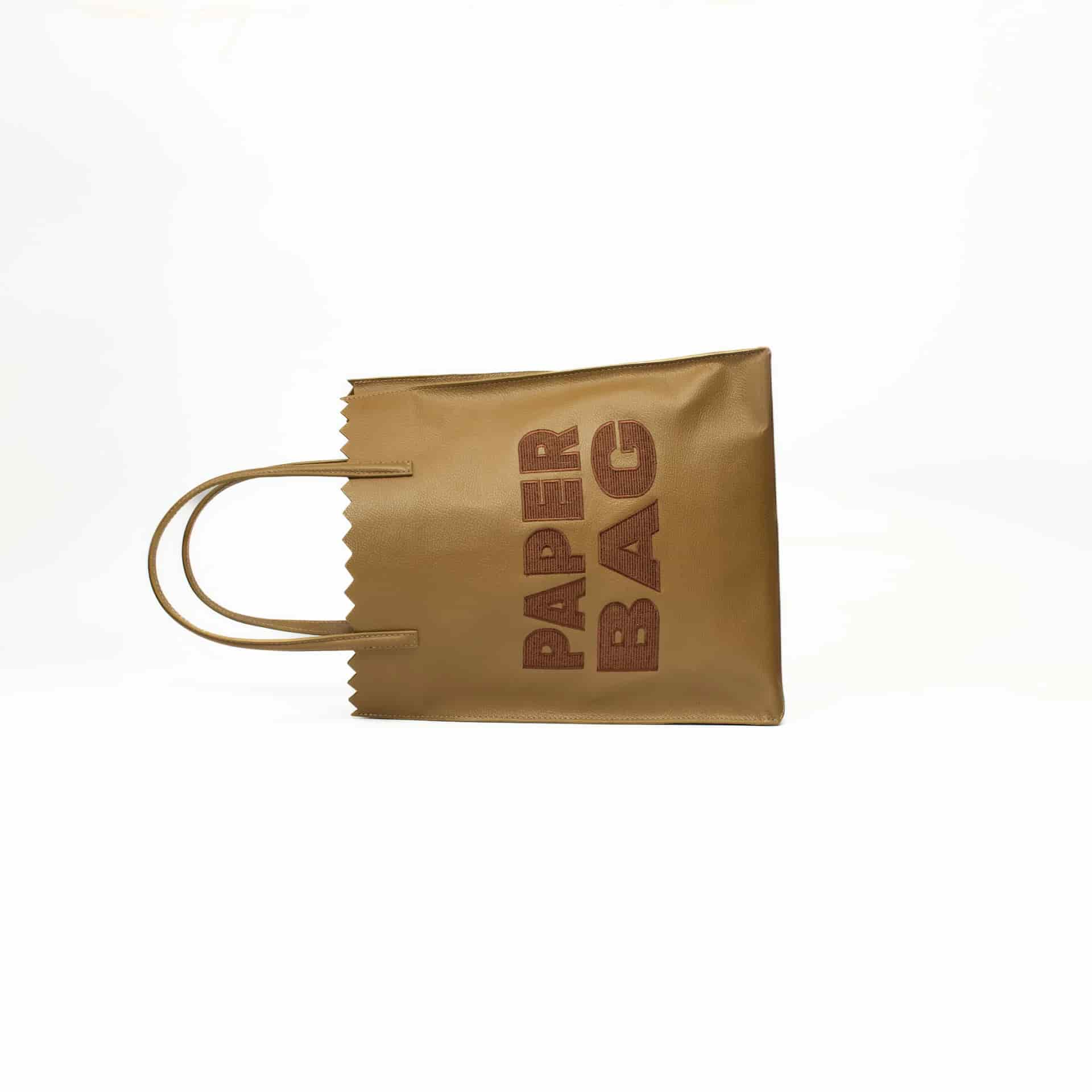 Paper Bag - Moss x Caramel - miniatura 3