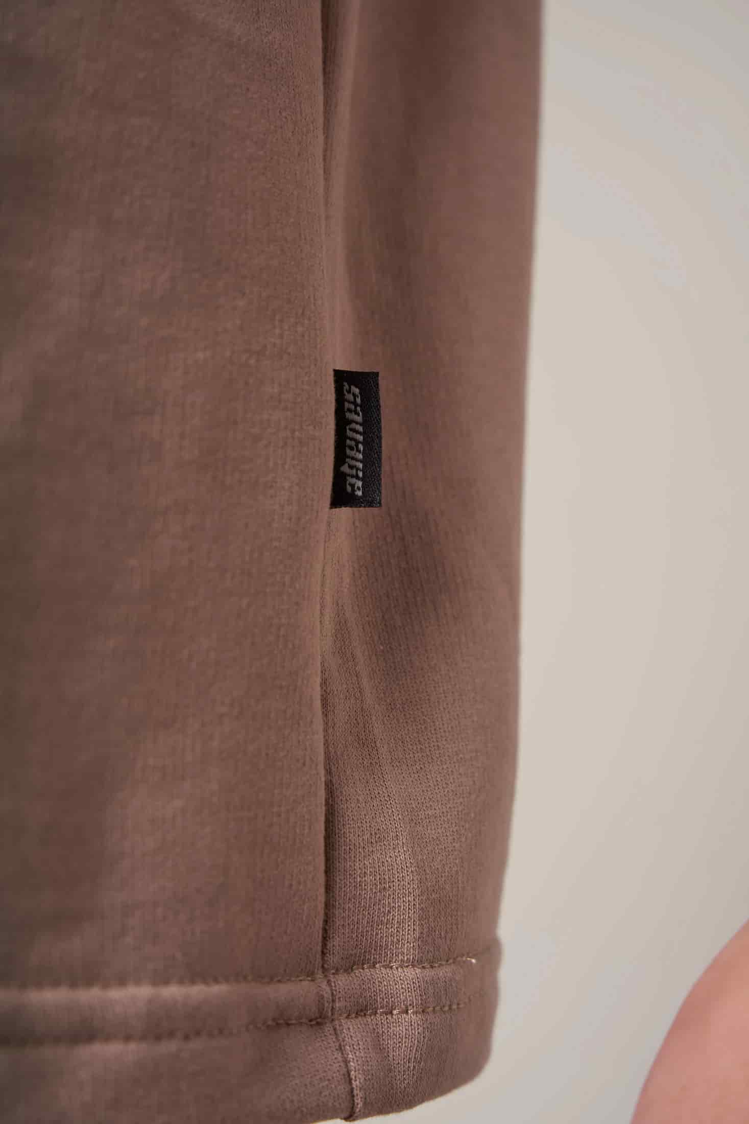 BOXY FIT 300 GRAMOS, 100% ALGODÓN CAQUI - miniatura 4