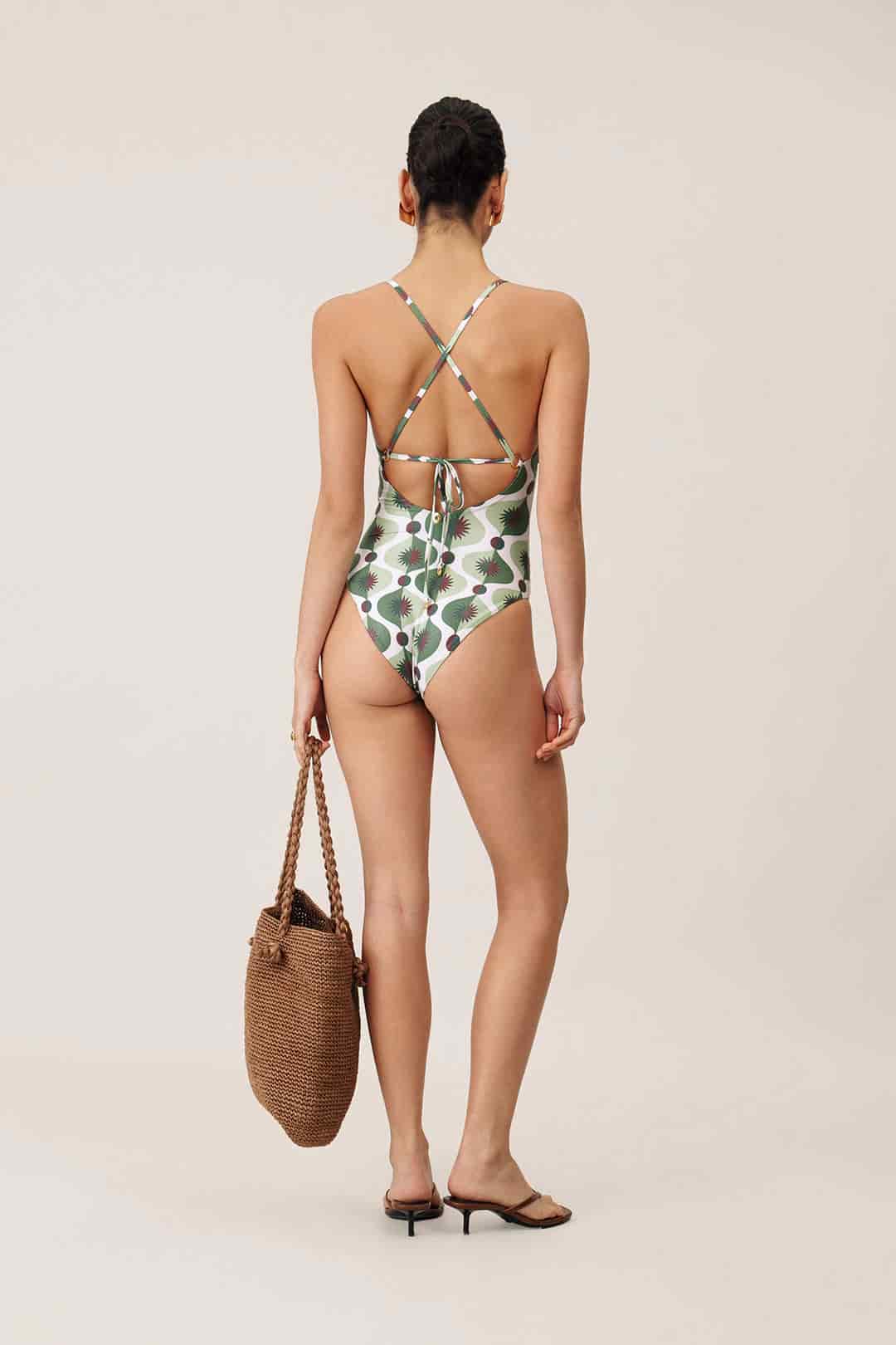 Vestido De Baño Enterizo Sunburst Origen - miniatura 2
