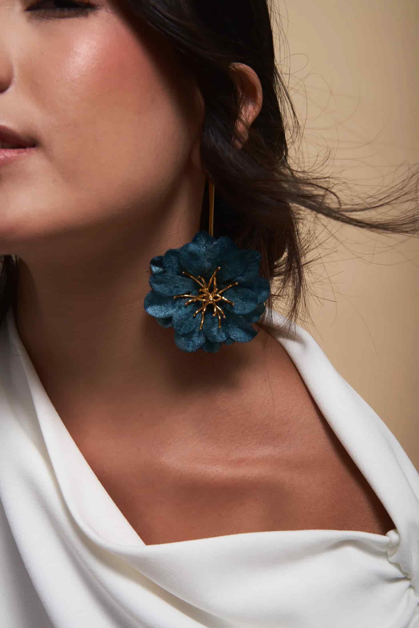 Aretes Magnolias - miniatura 8