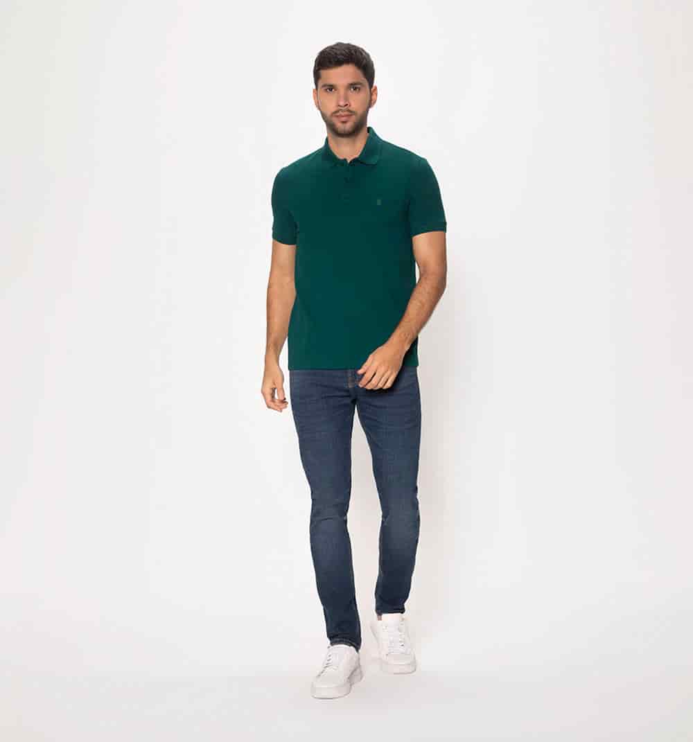 Polo básica slim fit - miniatura 34