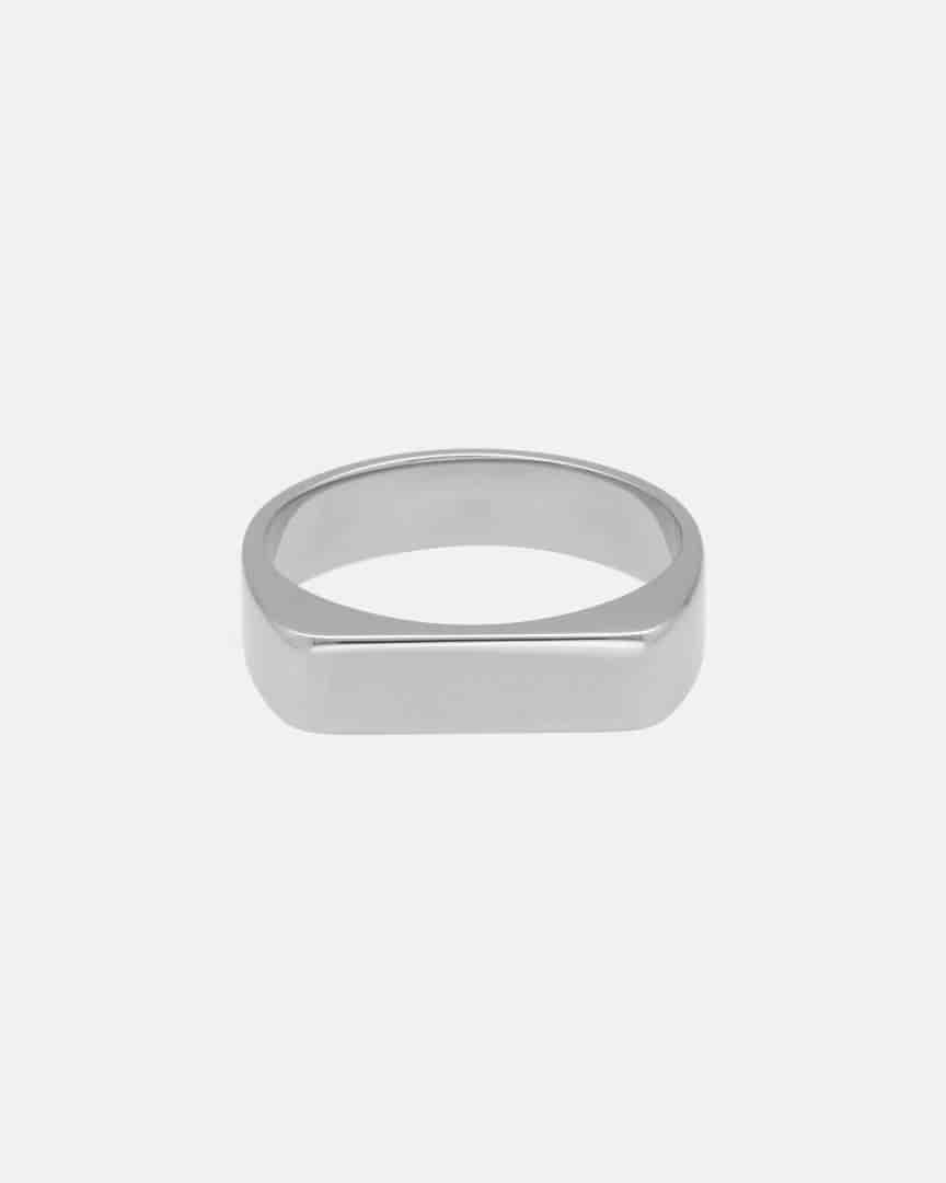 Anillo Slim Plateado - miniatura 3