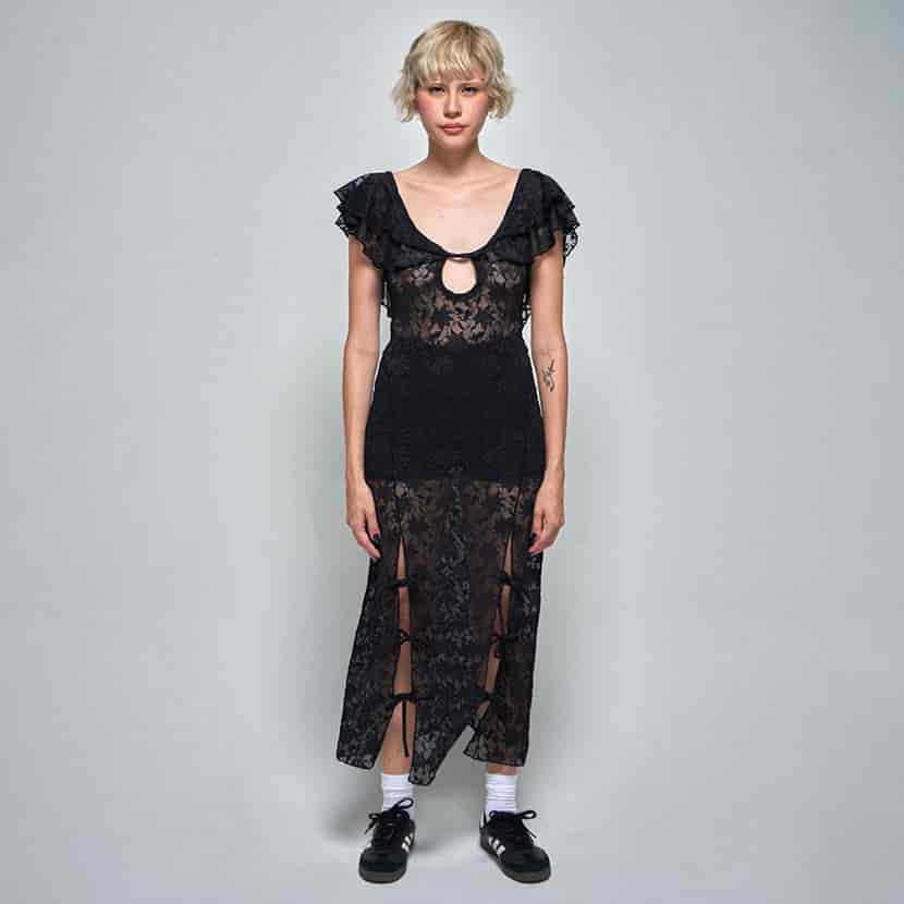 MIZU BLACK DRESS - miniatura 1