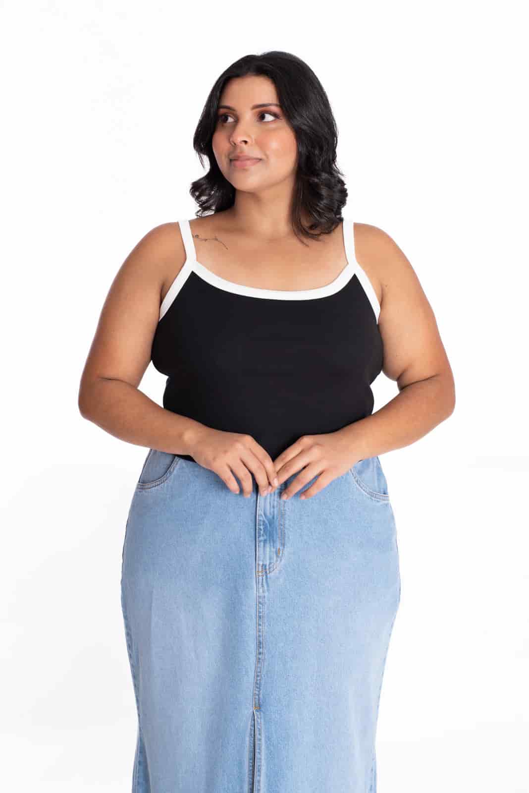 Crop Top Solaris Negro - miniatura 6