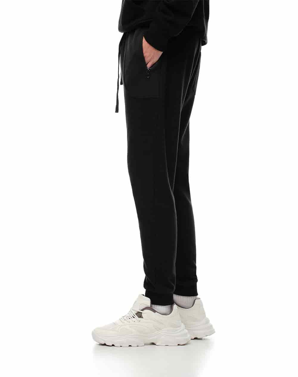 Jogger regular negro hombre - miniatura 4
