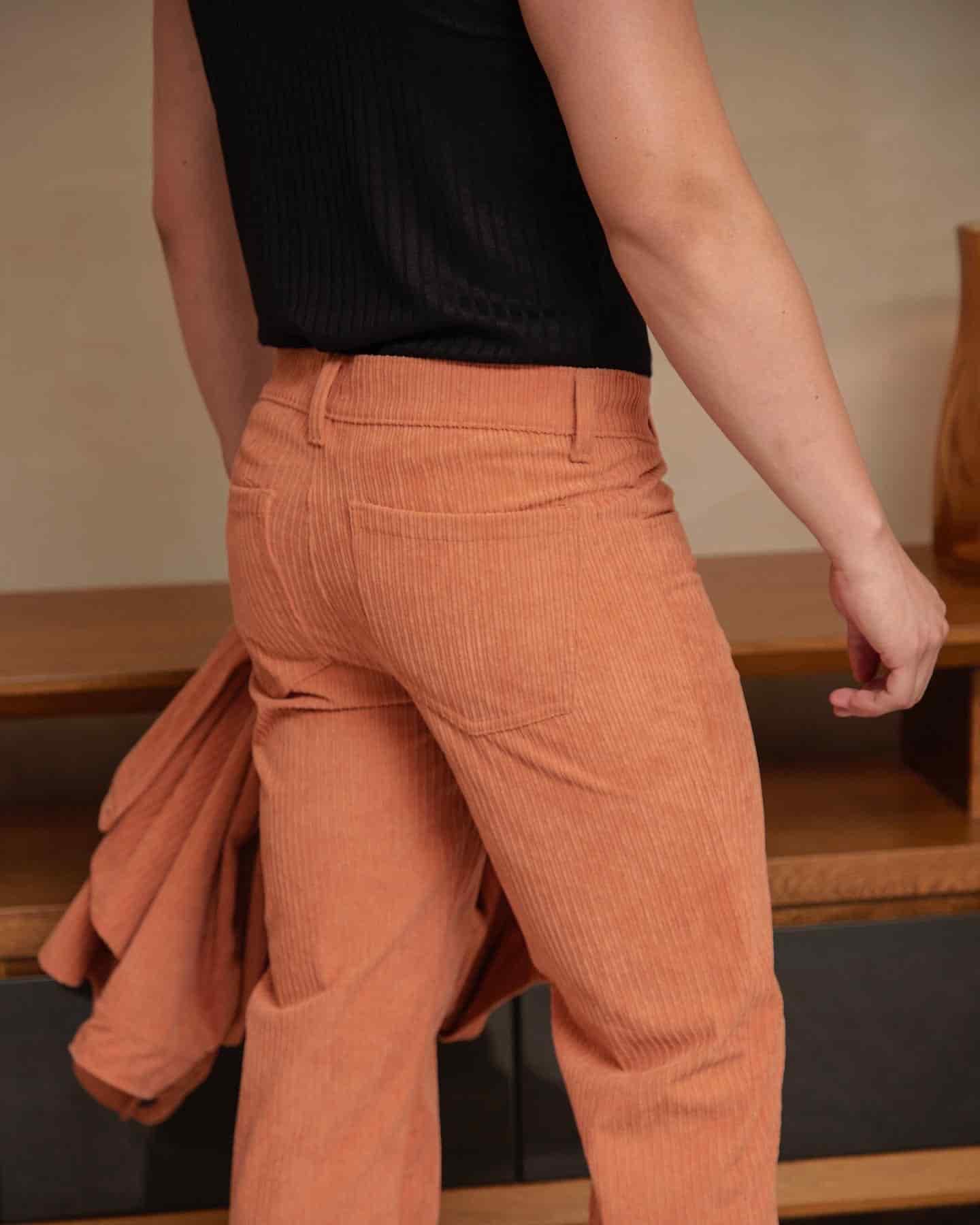 Pantalón Corduroy Ladrillo - miniatura 5