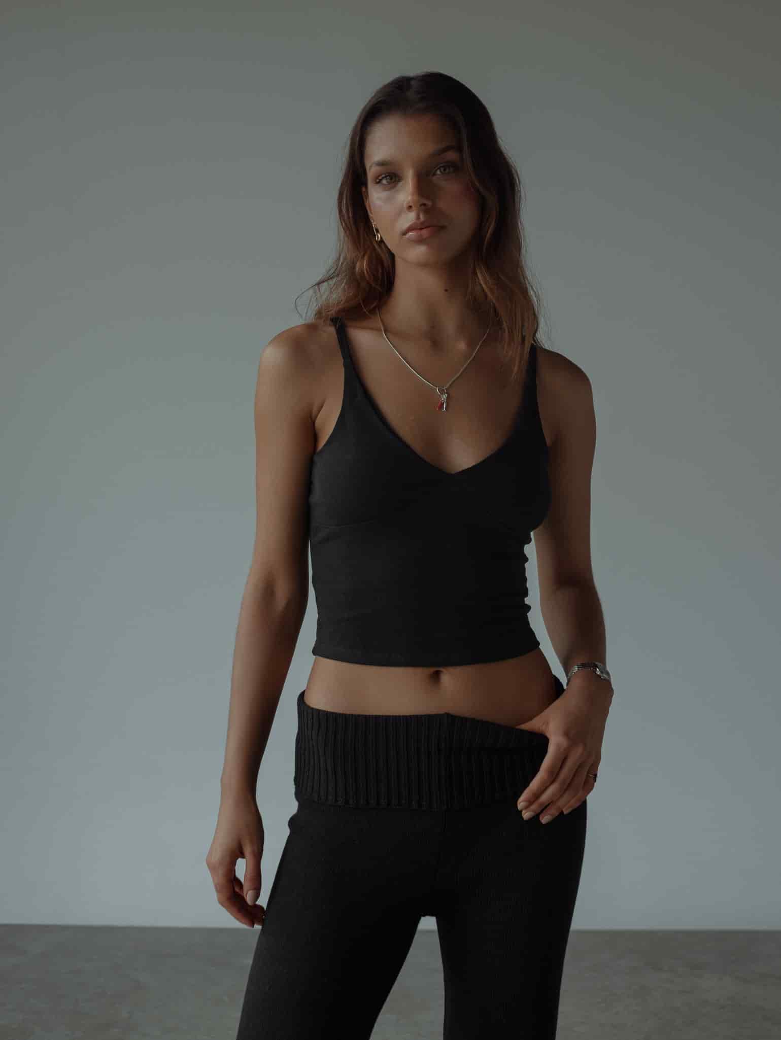 TINY TOP - BLACK - miniatura 3