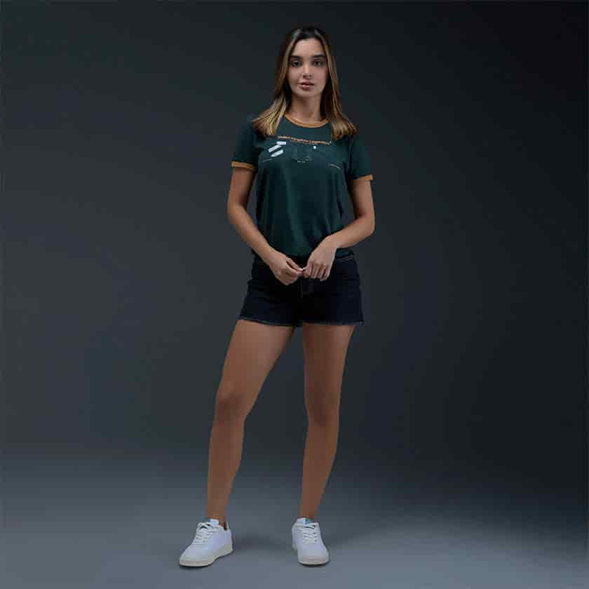 Camiseta Verde Mujer - miniatura 6