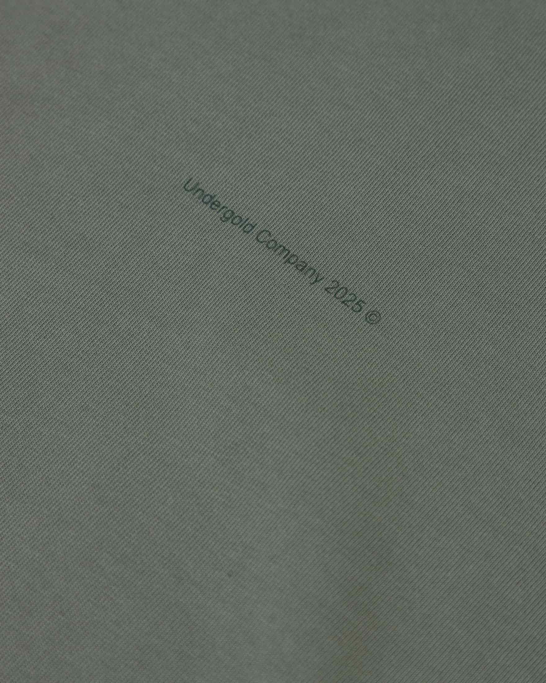 Basics Undergold Company Regular Fit Tshirt Olive Green - miniatura 11