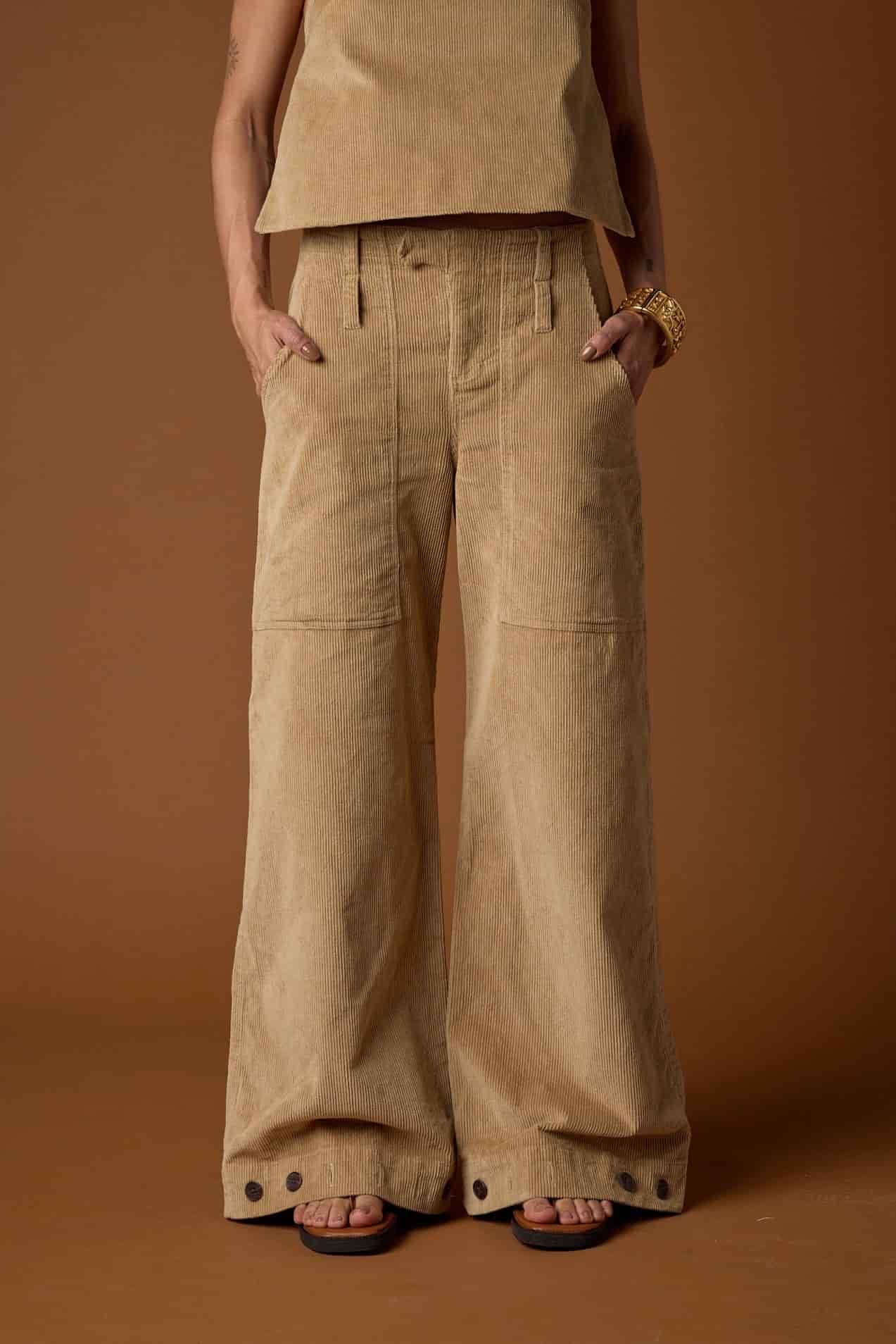 Pantalón Passo Corduroy | Camel - miniatura 1