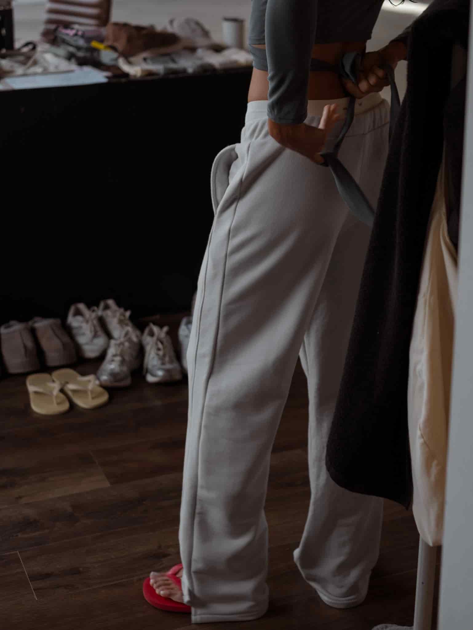 SIMPLY TRACK PANT - GRAY - miniatura 12