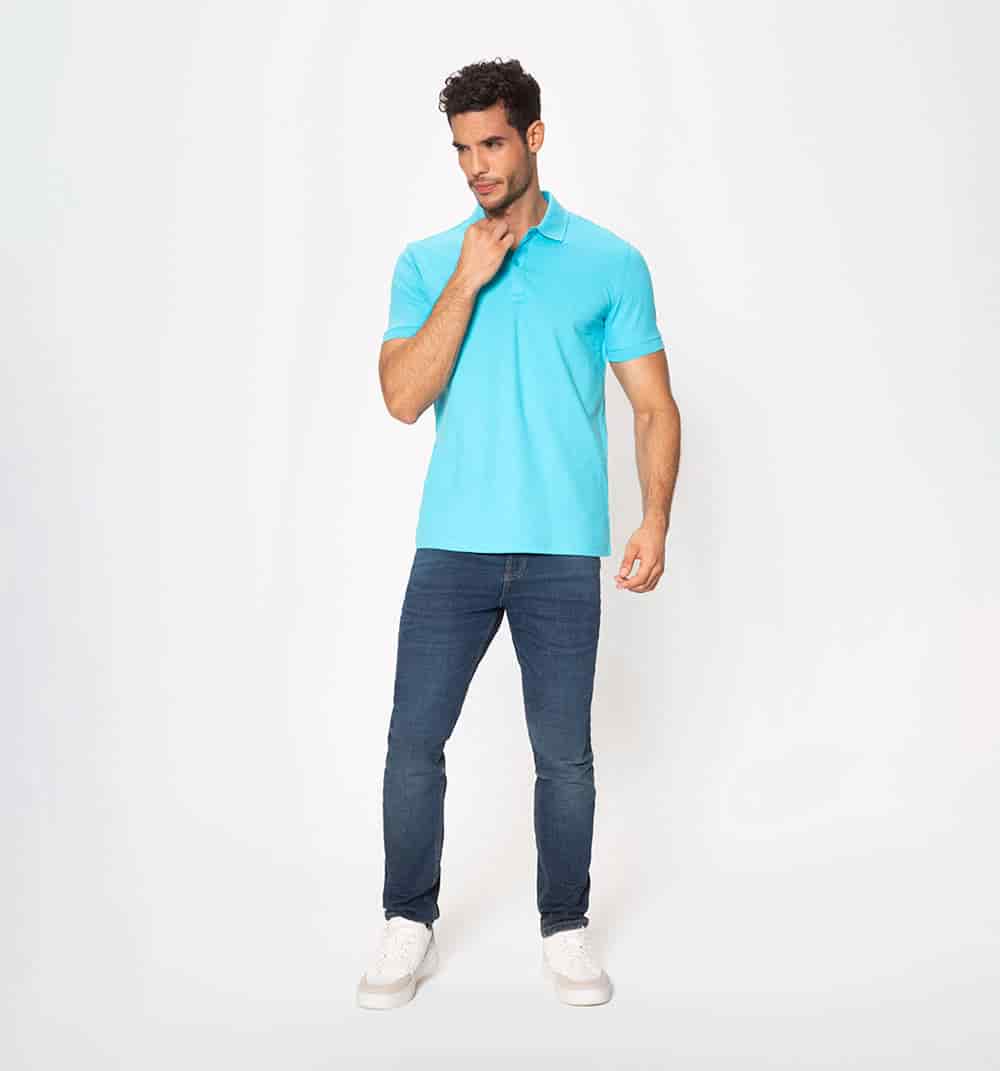 Polo básica slim fit - miniatura 25