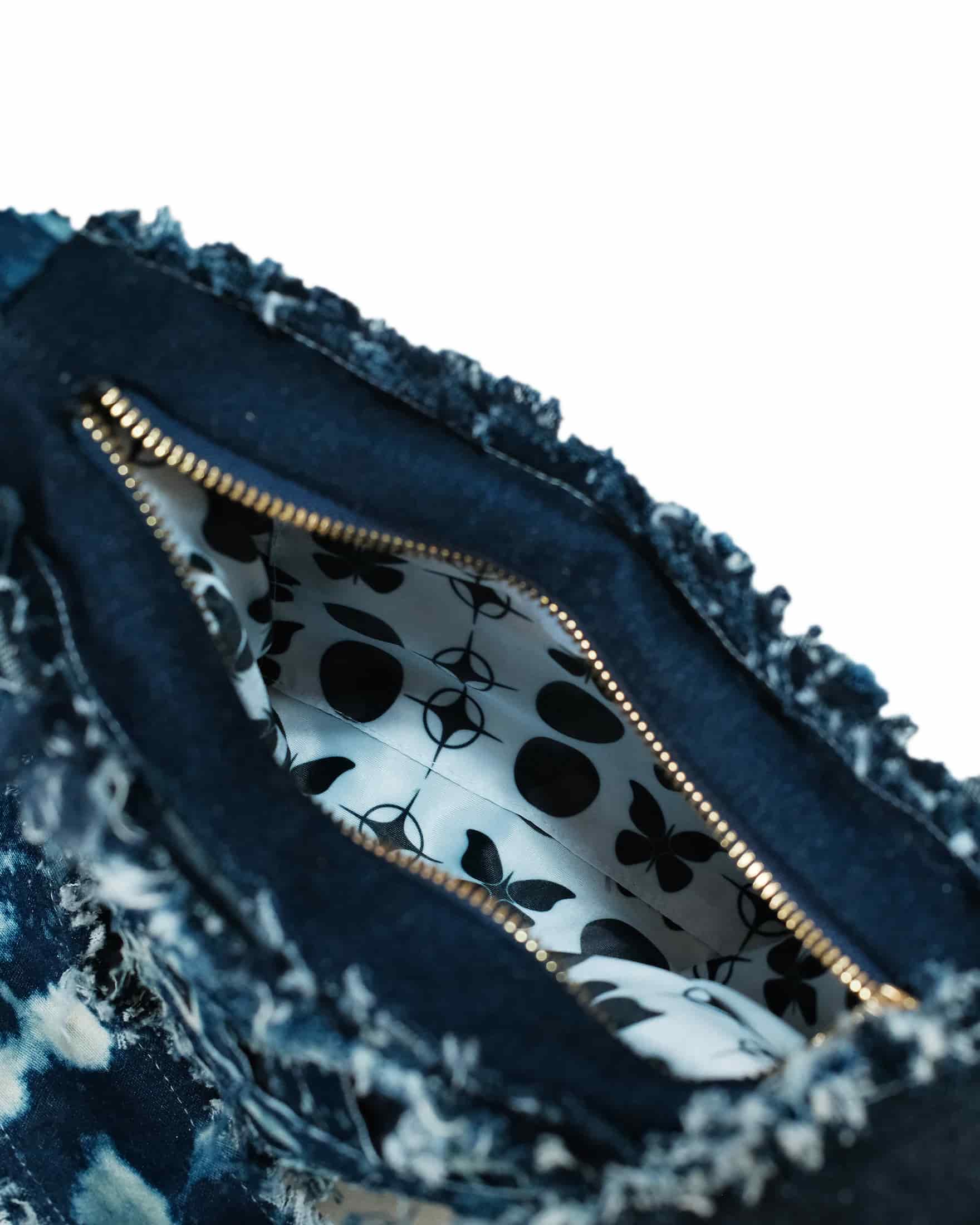 Denim Baguette Bag - miniatura 2