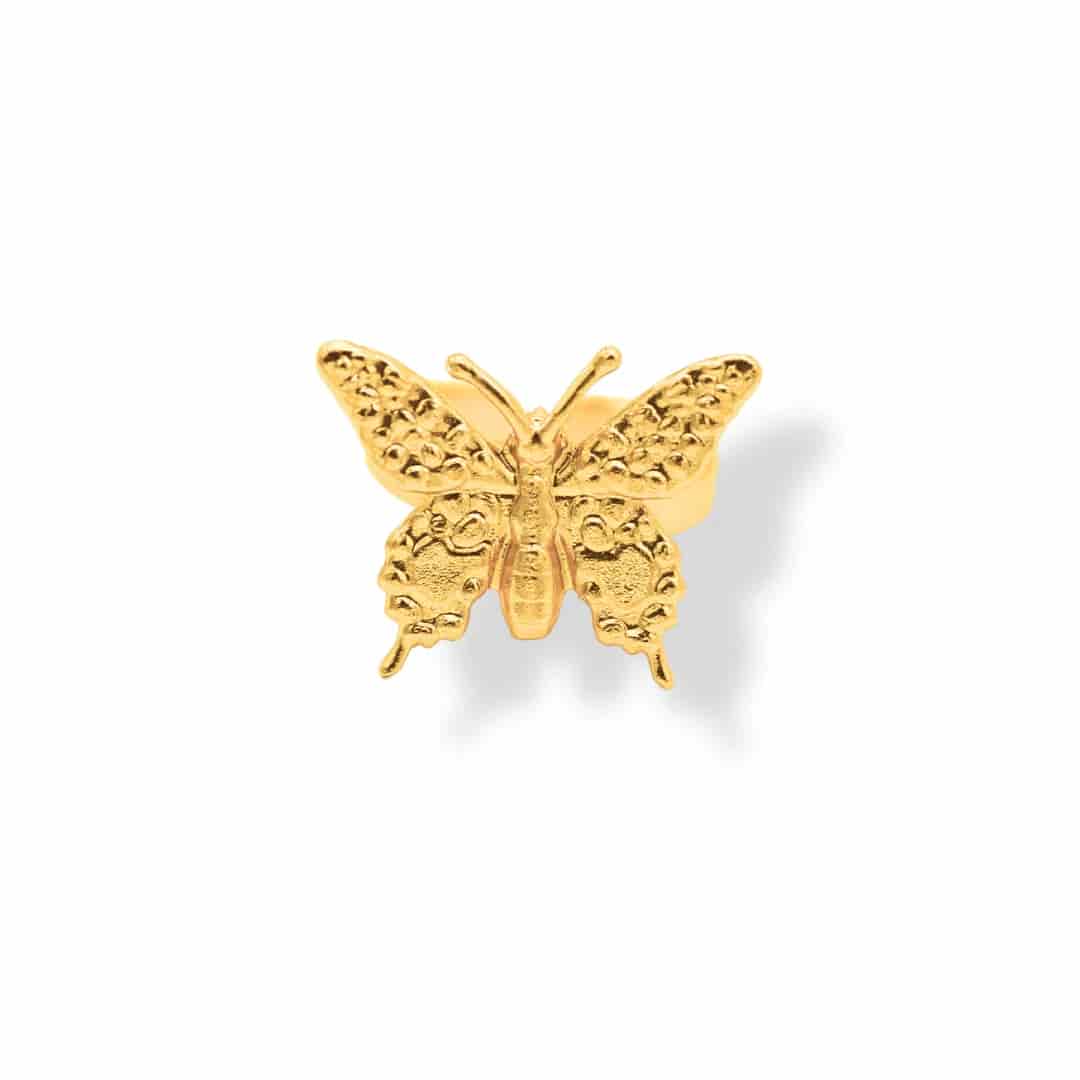 Anillo con mariposa mediana - miniatura 2