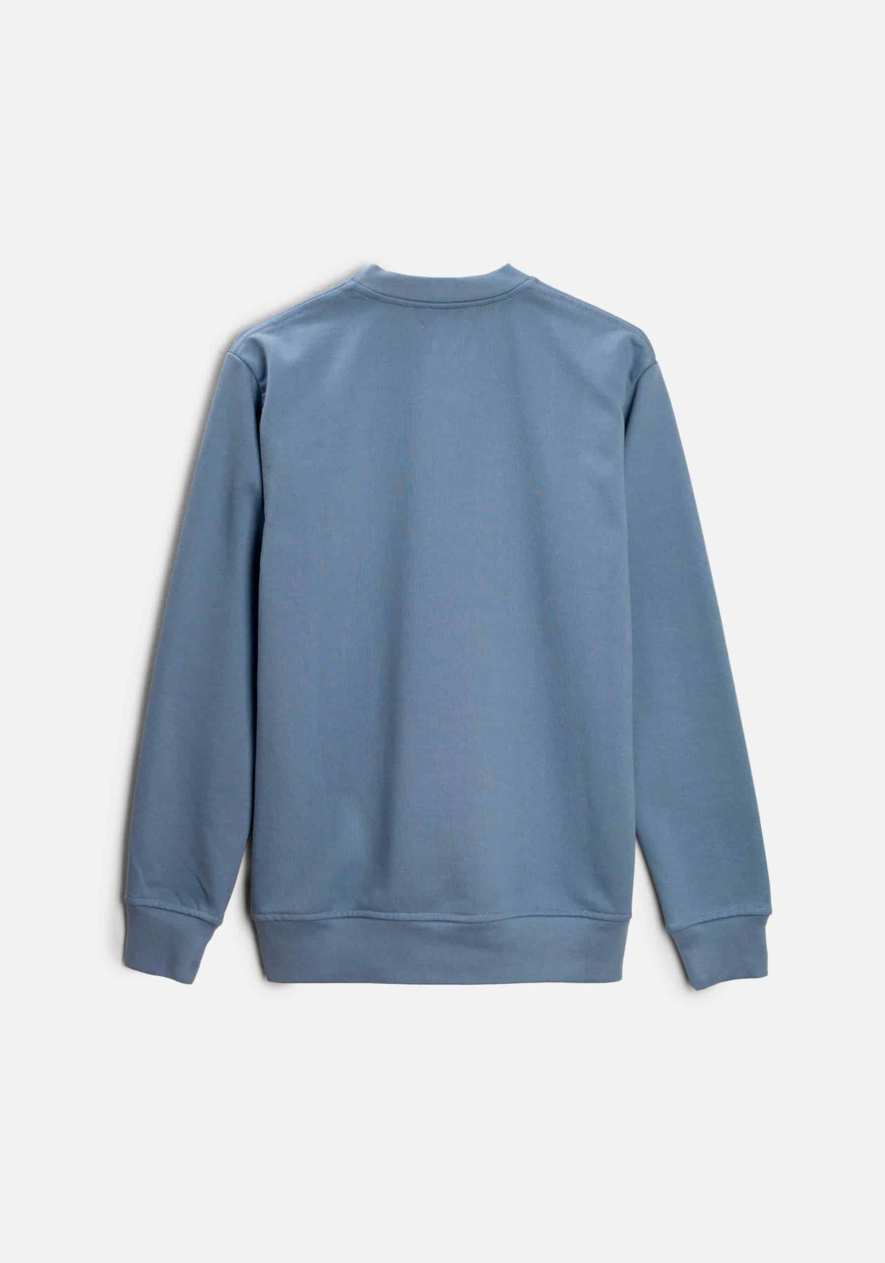 Buzo H Crew Neck Unicolor Azul Claro - miniatura 4