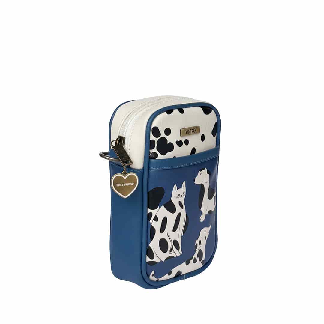 Manos Libres Para Mujer Portugal Azul Con Cargadera Pets & Friends - miniatura 2