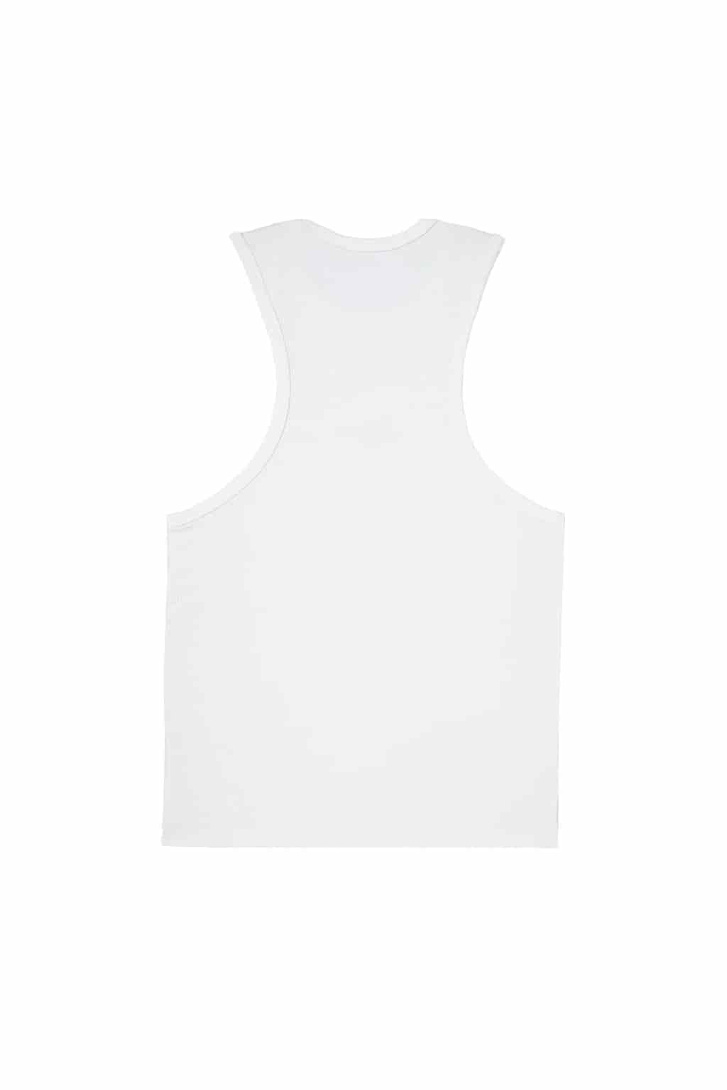 White Monogram Tank Top | Mujer - miniatura 4