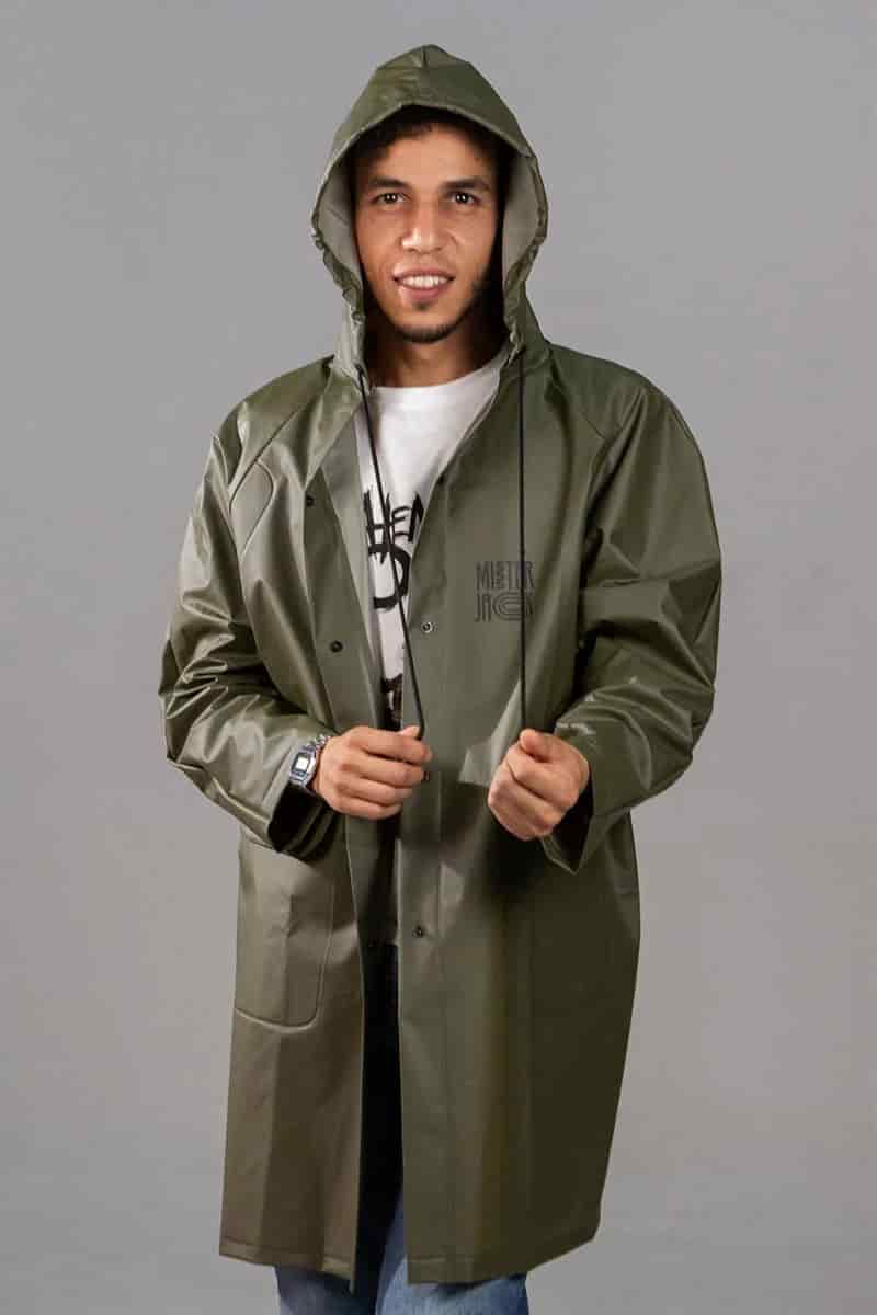 Raincoat Armor Verde Oliva - miniatura 1