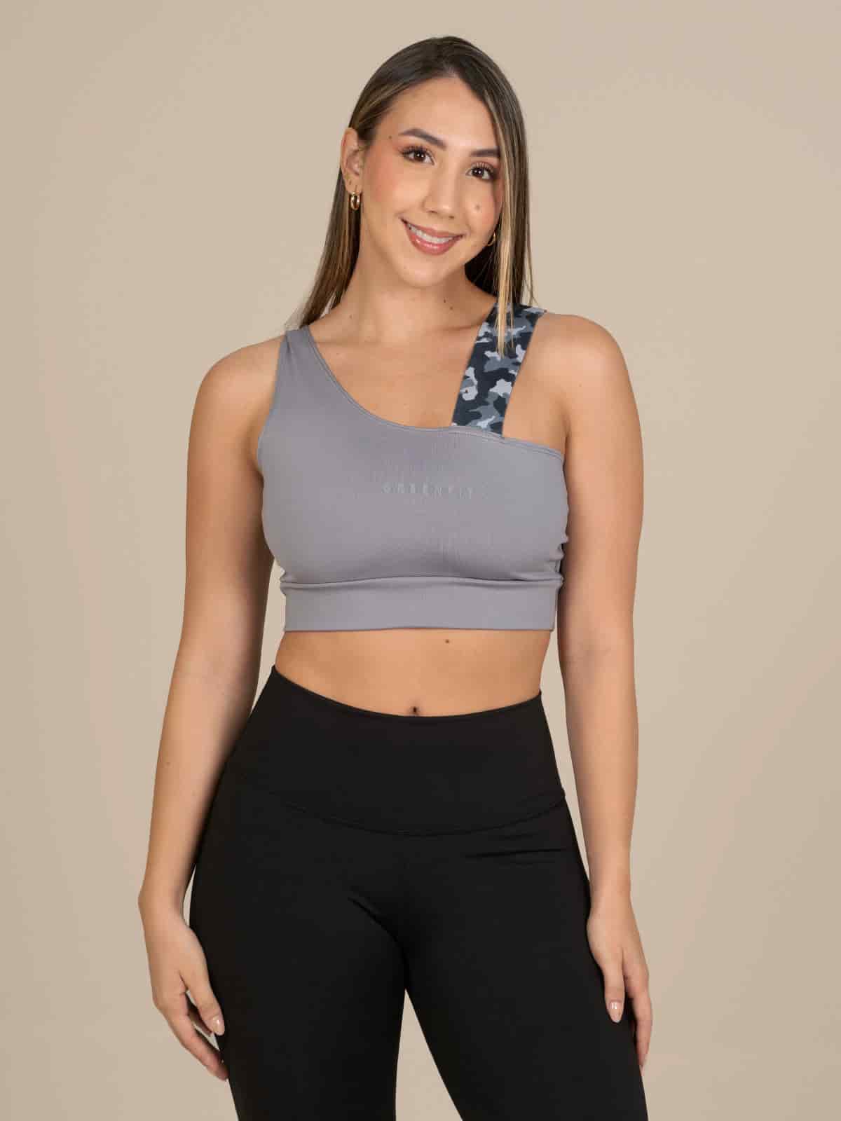 Top love gris - miniatura 1