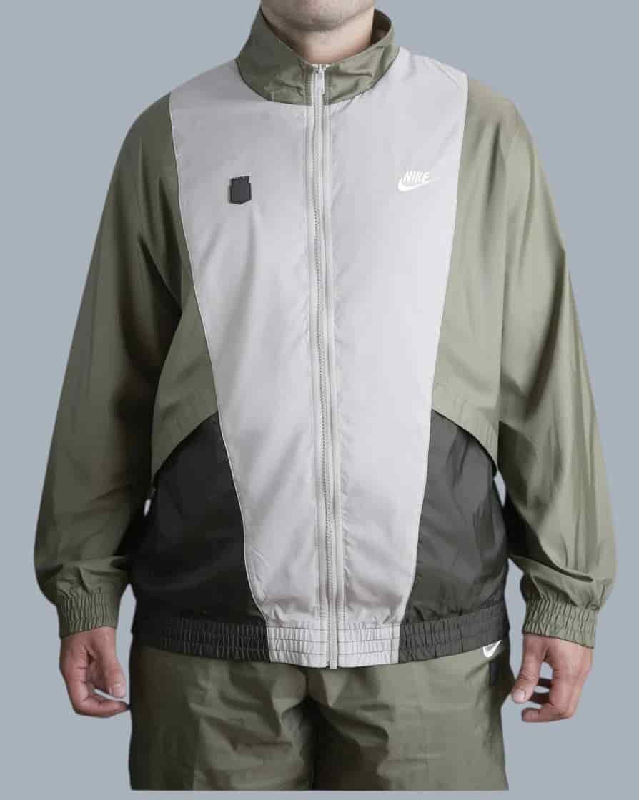 CONJUNTO CHAQUETA/SUDADERA VERDE NIKE - miniatura 2
