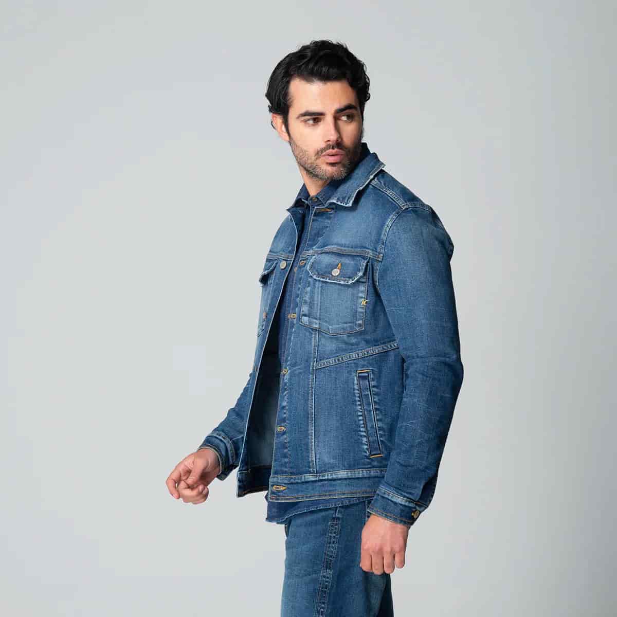 Chaqueta Denim Clasica Regular Italy - miniatura 5