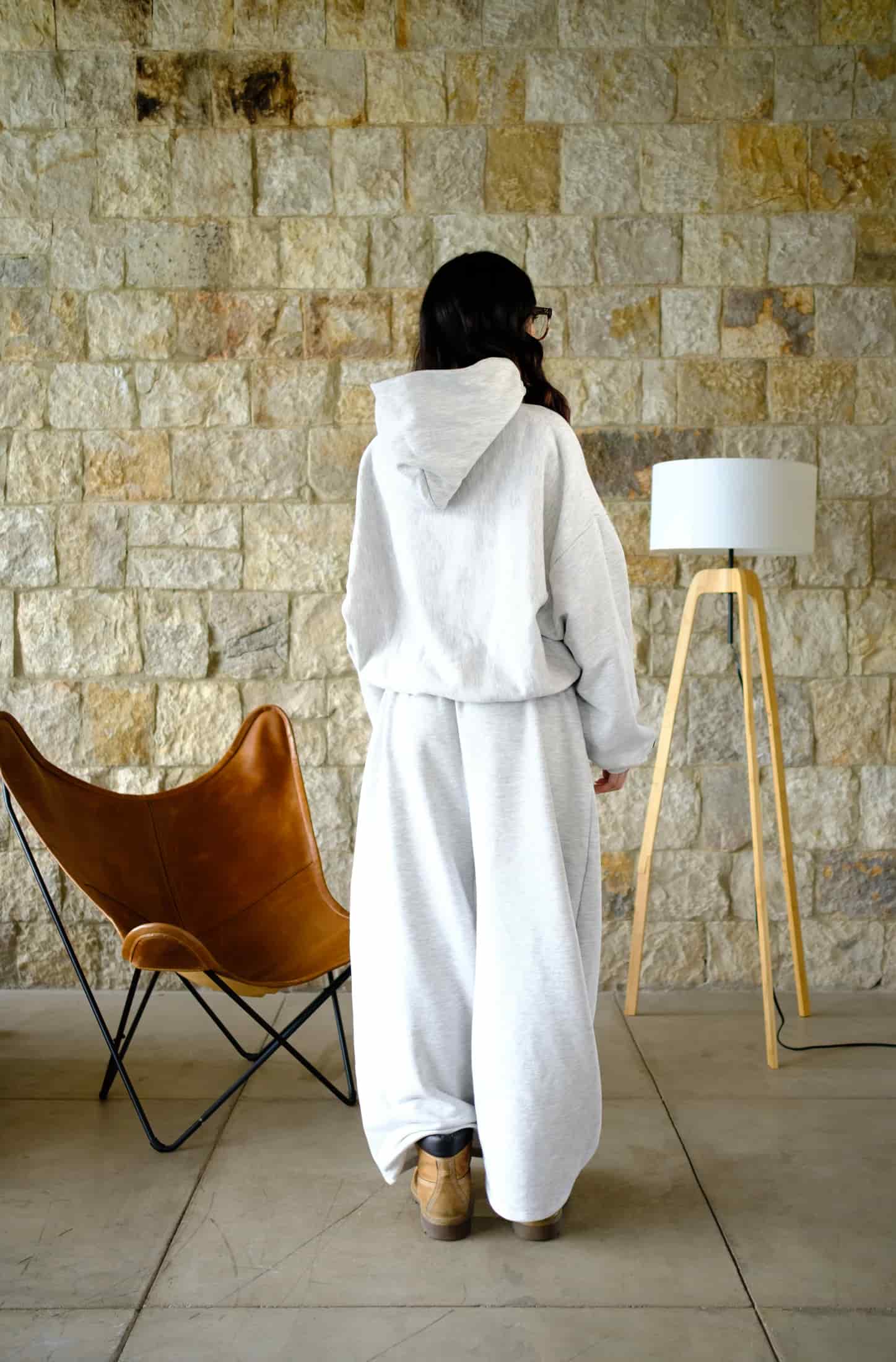 Basics V2 - Slate Hoodie Boxy Fit - miniatura 4