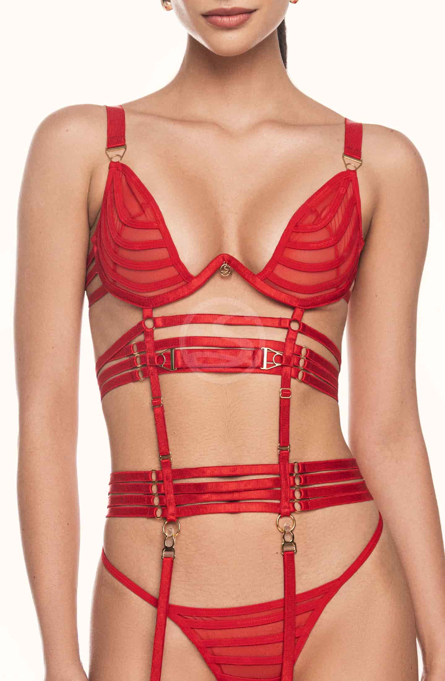 Set Lencería Nativa Rojo Santísimas Ref. S-617 - miniatura 3