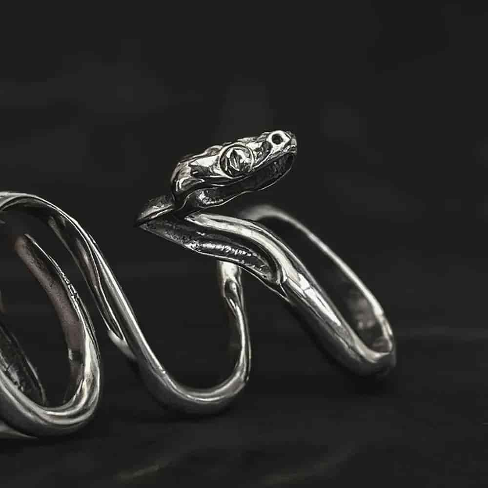 Anillo Culebra Ojo de Gato - miniatura 2
