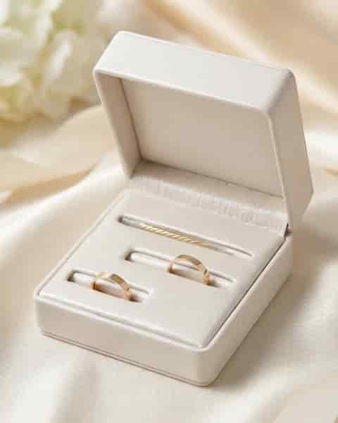 Argollas Oro amarillo 18K Mate - miniatura 1