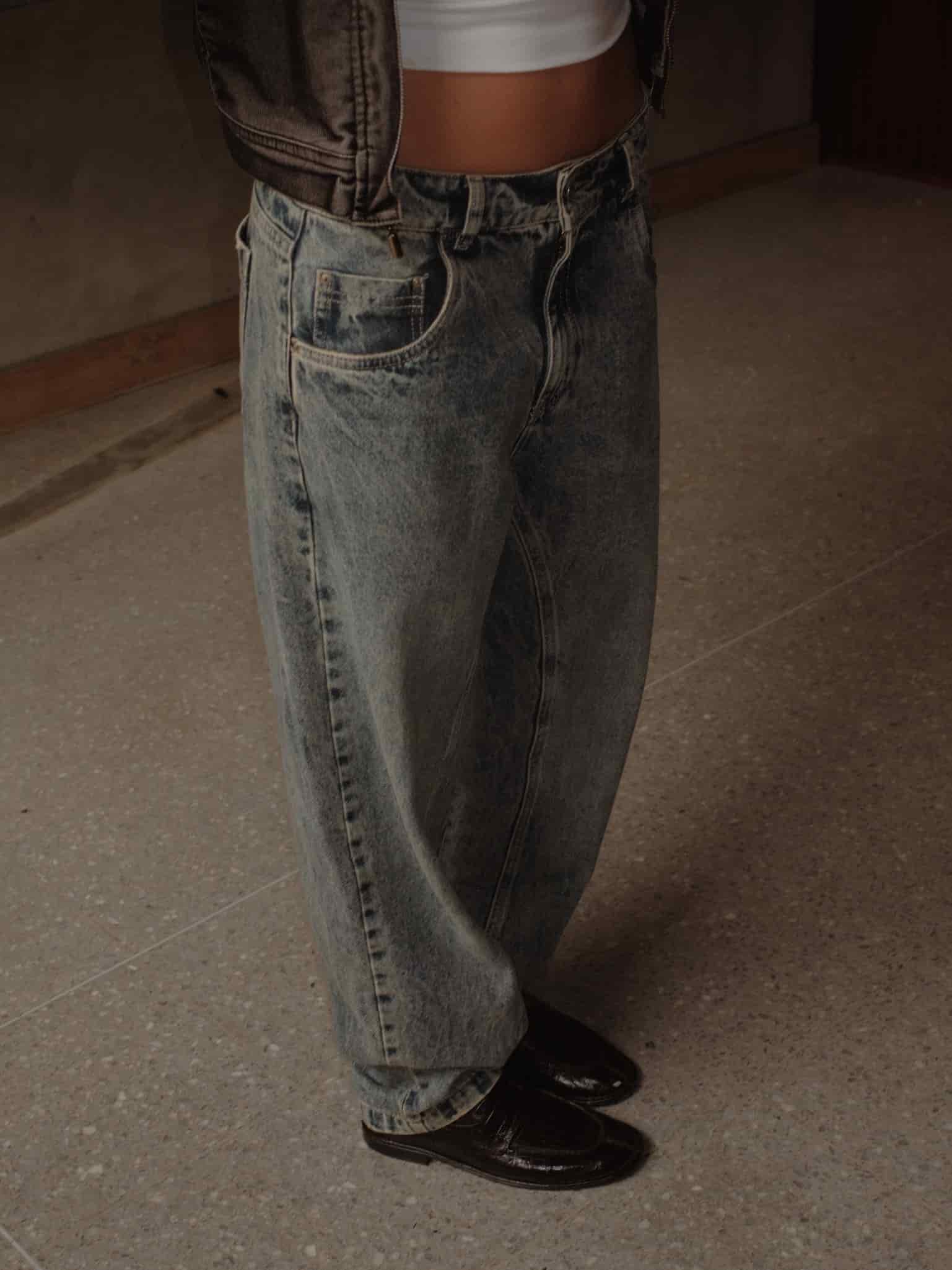 LONG BARREL JEAN - SUNBLEACHED - miniatura 4