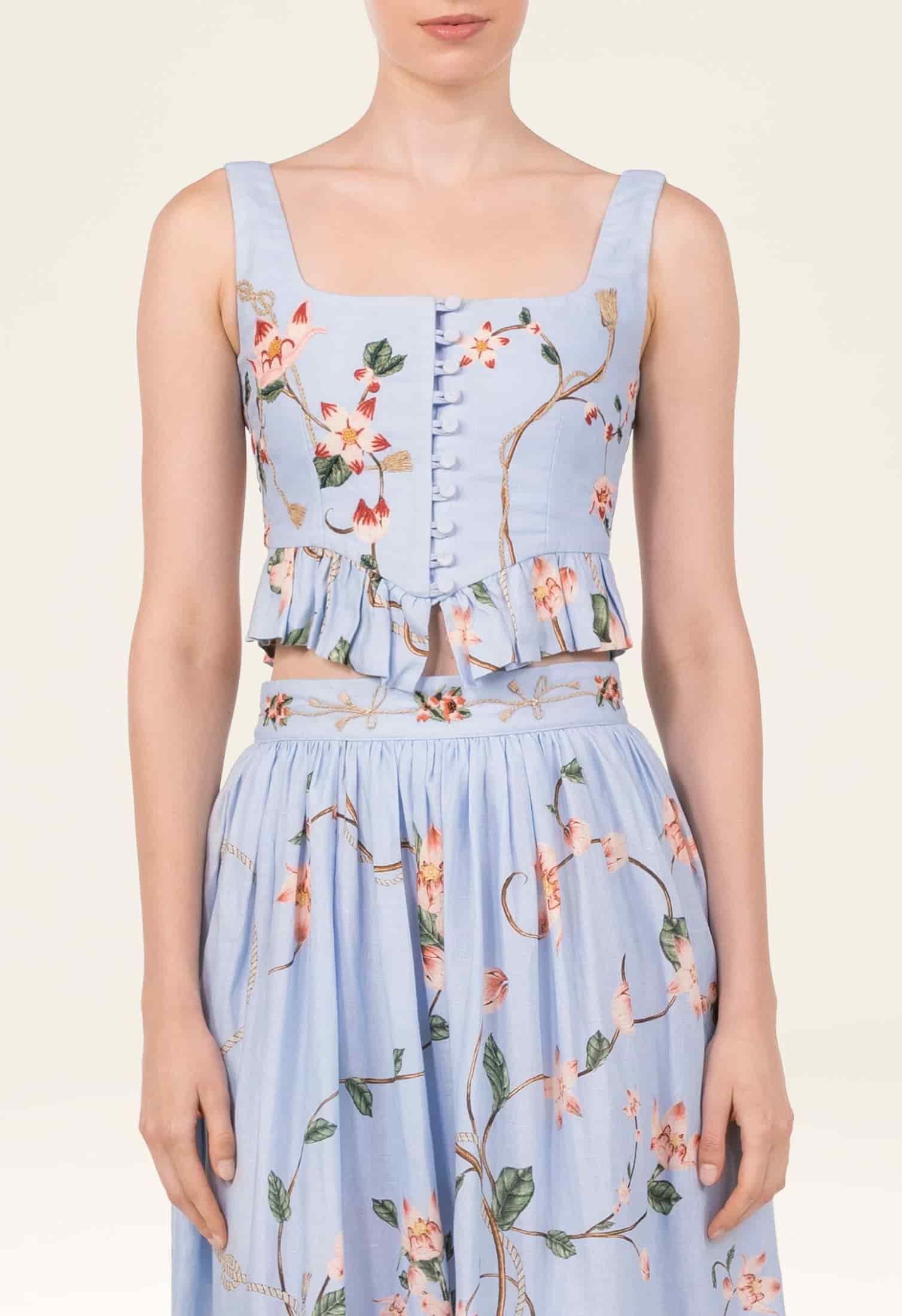 Tangelo Navegante Maxi Skirt - miniatura 8