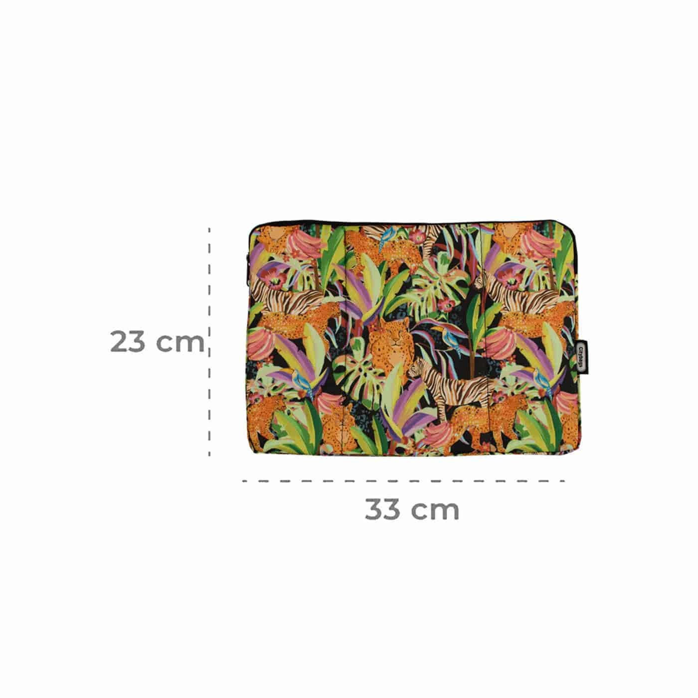 Estuche Laptop Pequeño Estampado Africa Citybags Multicolor 37x27x2cm - miniatura 2