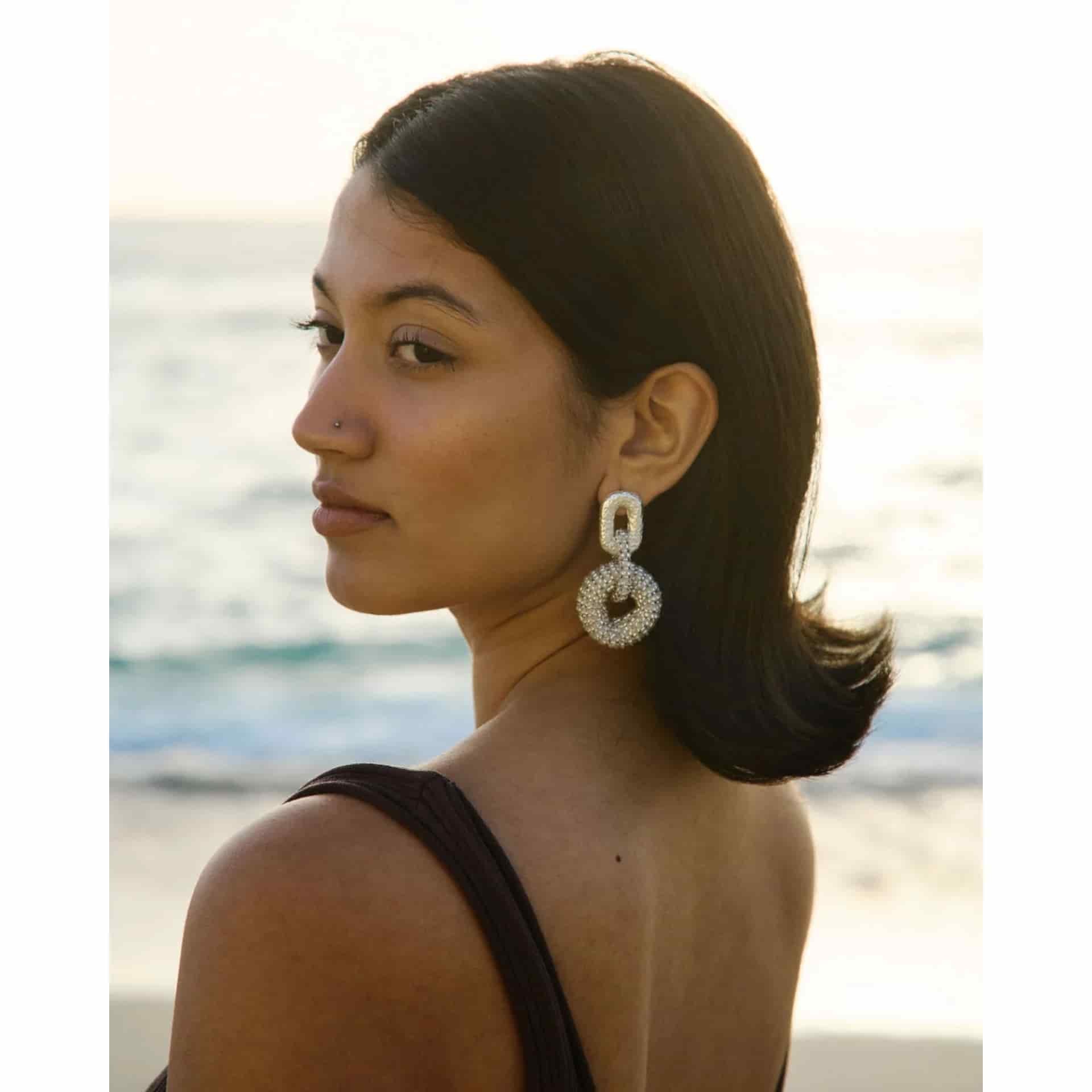 Linked Donuts Earrings - miniatura 30