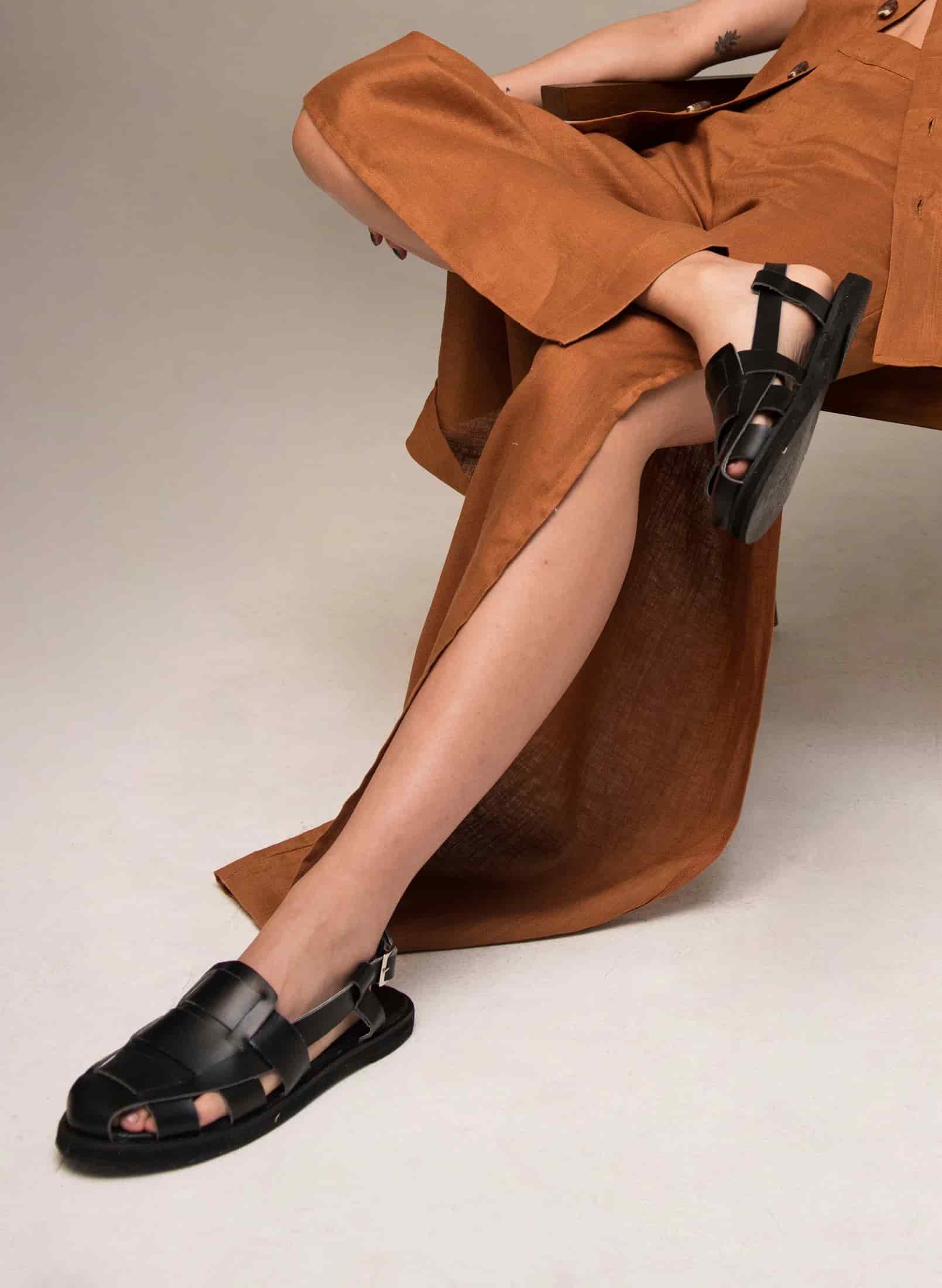 Sandalias Emma | Negro - miniatura 1