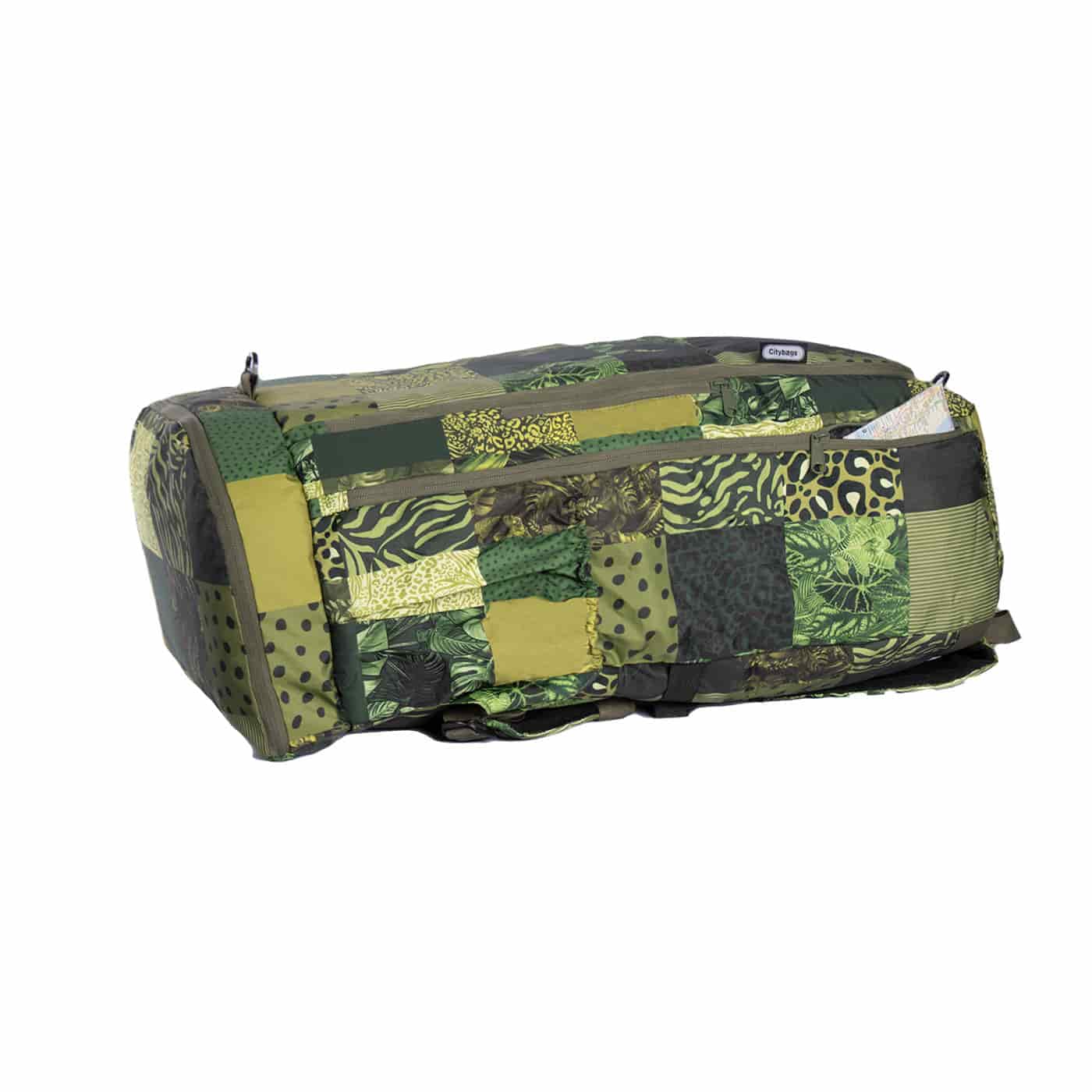 Morral Aventura ULTRA Plegable Estampado Green Citybags Multicolor - miniatura 9