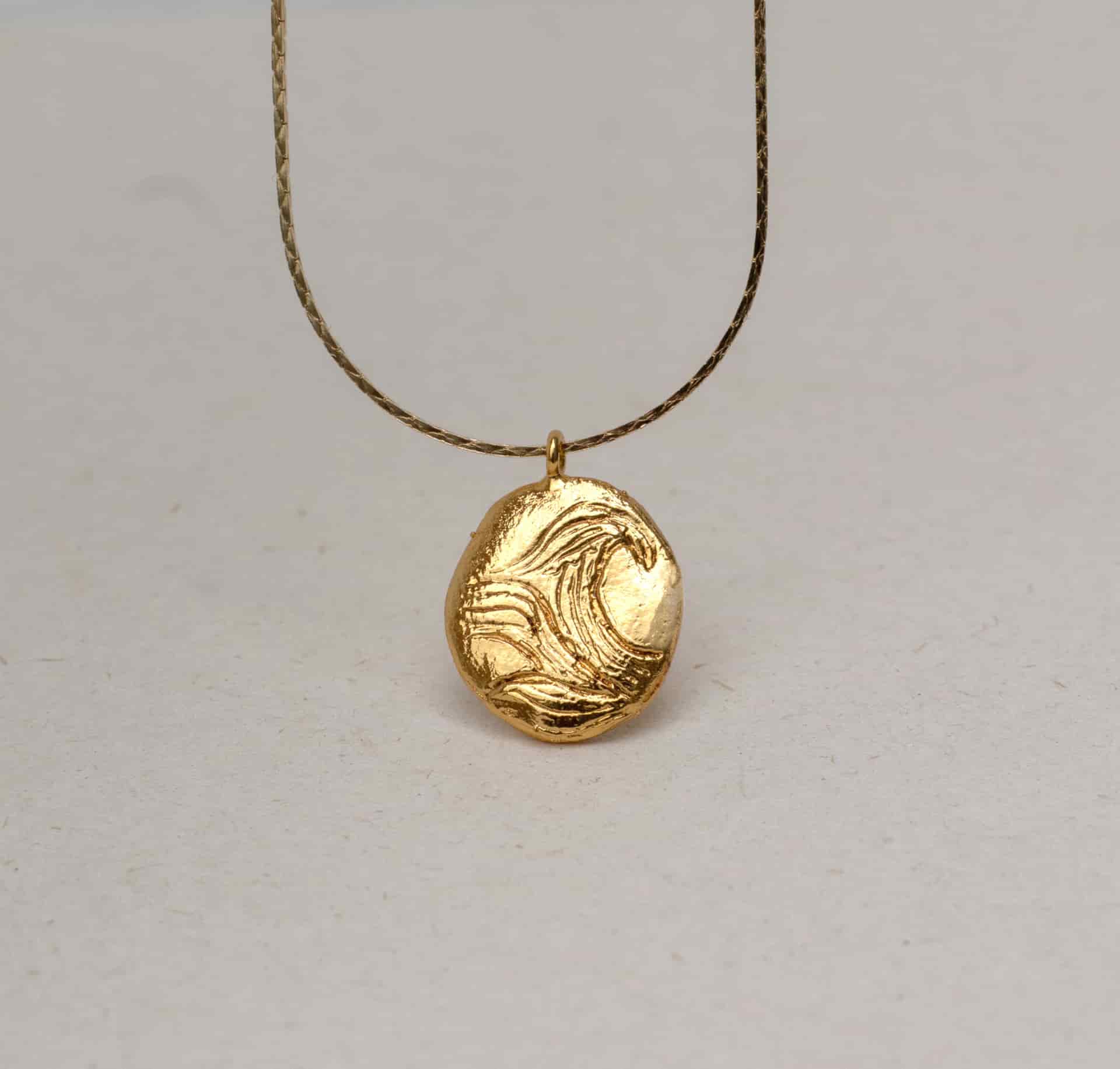 Collar moneda Ola - miniatura 1