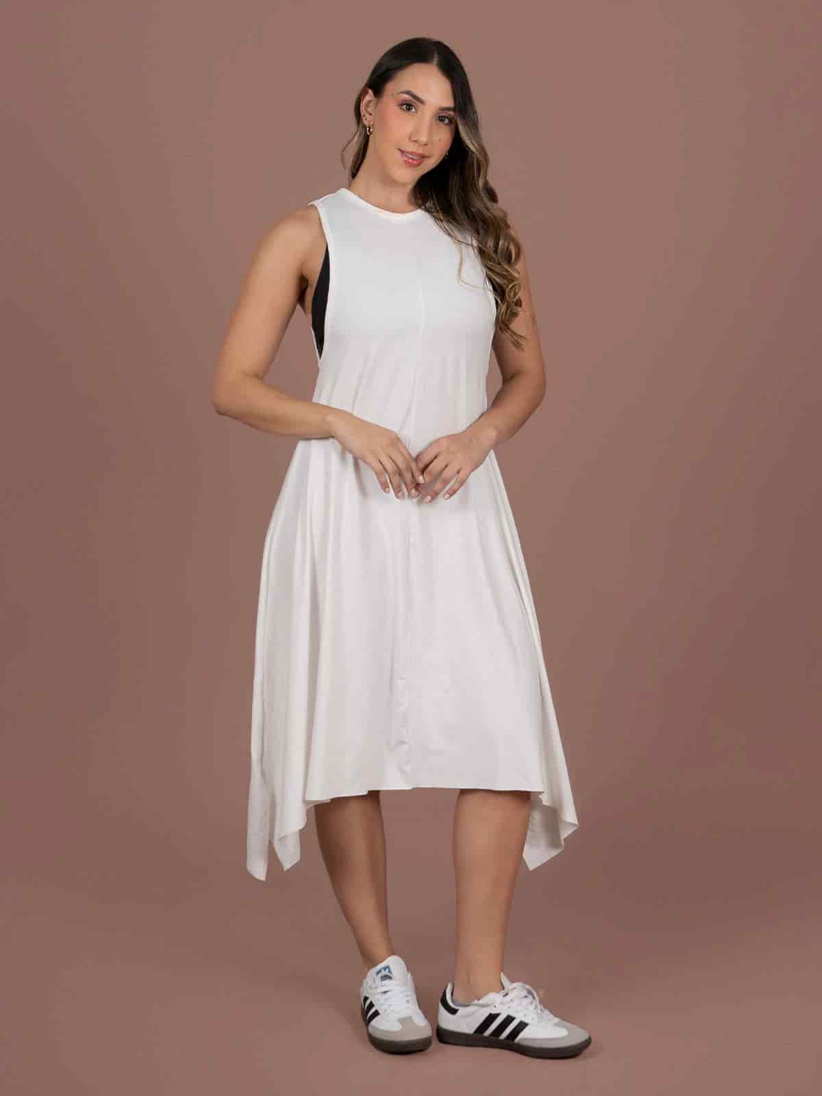 Vestido danila melon ivory - miniatura 1